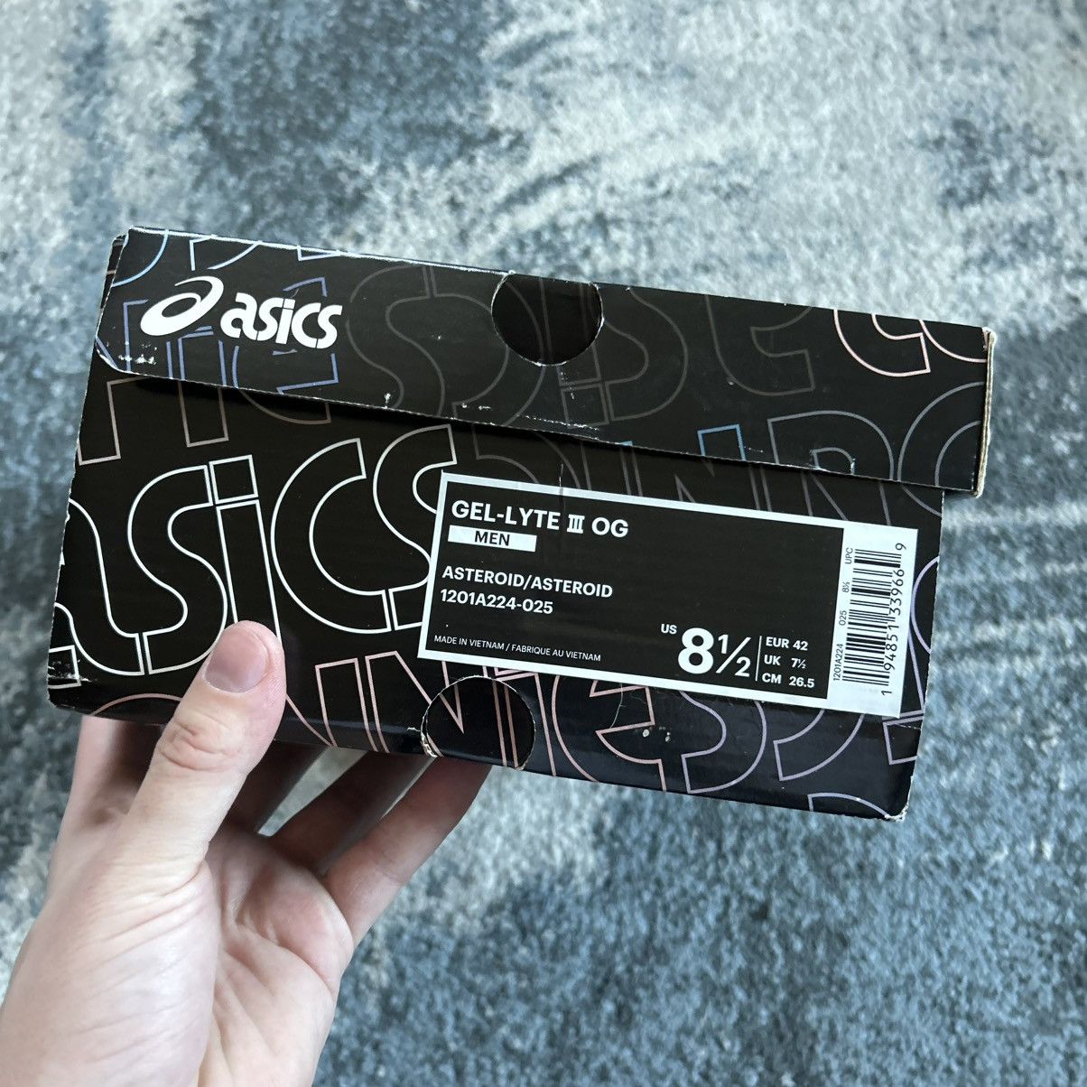 Asics × Kith 1201A224-025 2020 KXTH GEL LYTE iii “THE PALETTE” ASTEROiD Size US 8.5 / EU 41-42 - 10 Thumbnail