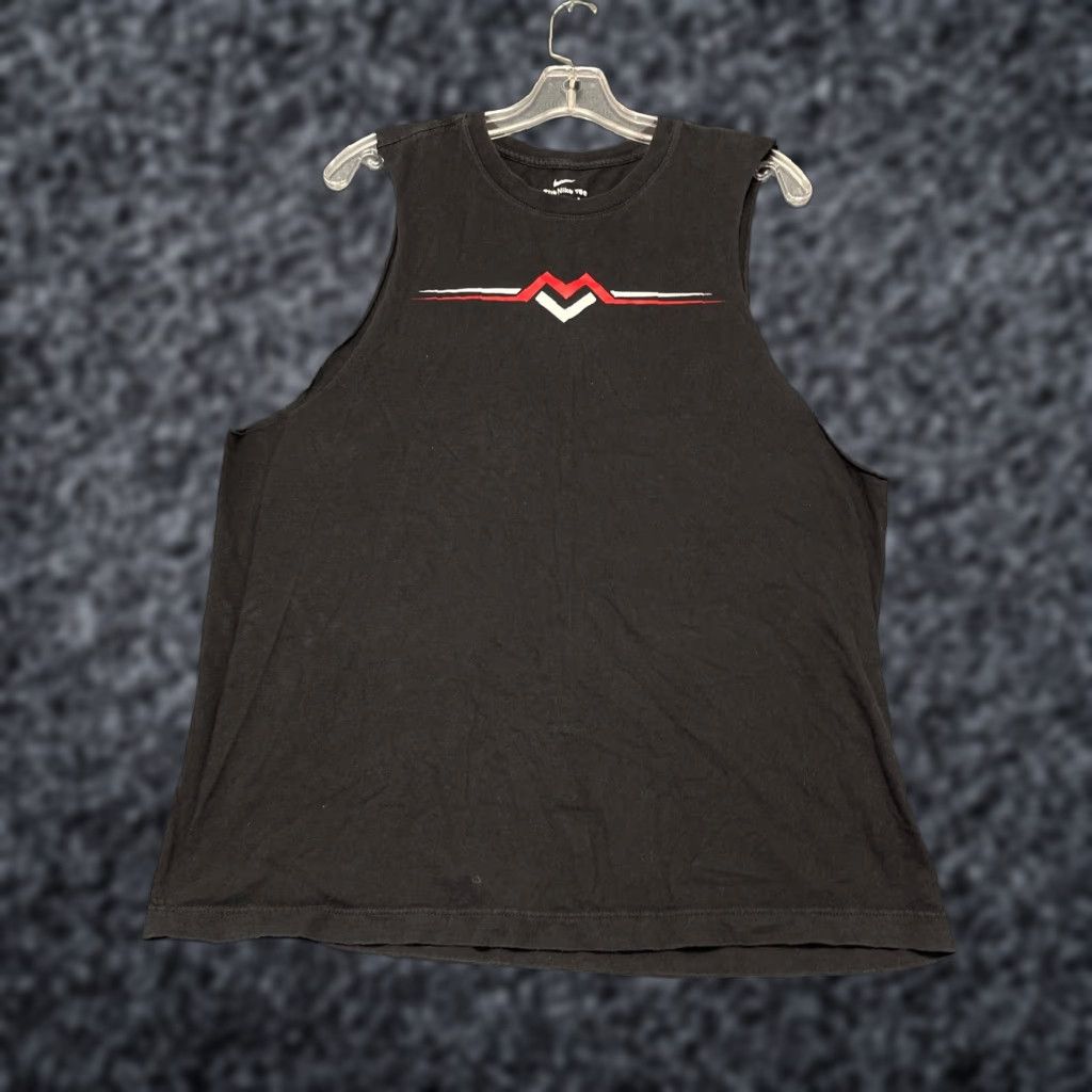 Nike Nike Mountain View Volleyball Club Tank Top Mens Medium Black Logo Workout Size US M / EU 48-50 / 2 - 1 Thumbnail