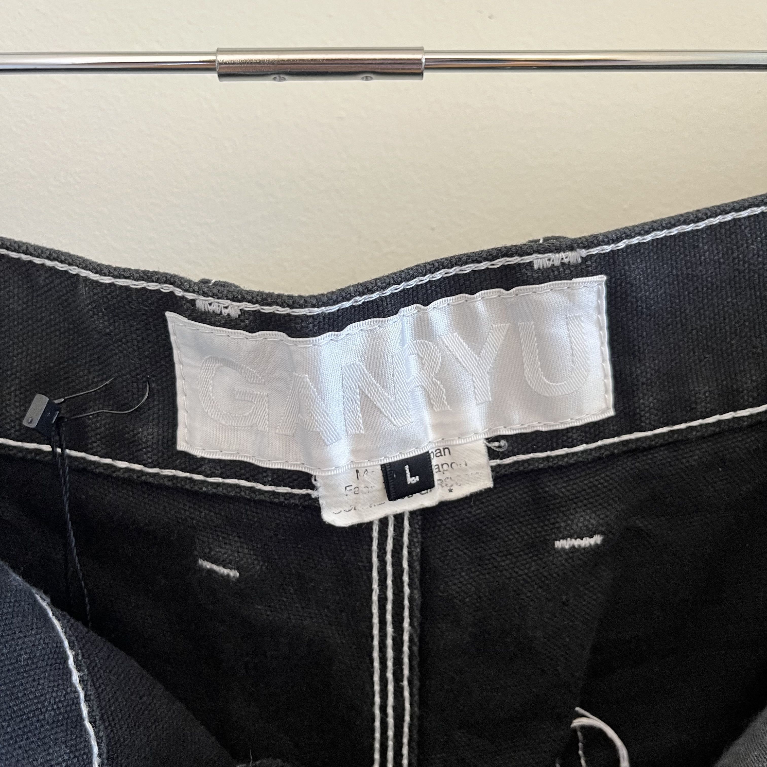 Comme des Garcons × Comme des Garcons Homme Plus × Ganryu CdGHP 2014 Contrast Stitch Shorts Size US 34 / EU 50 - 5 Thumbnail