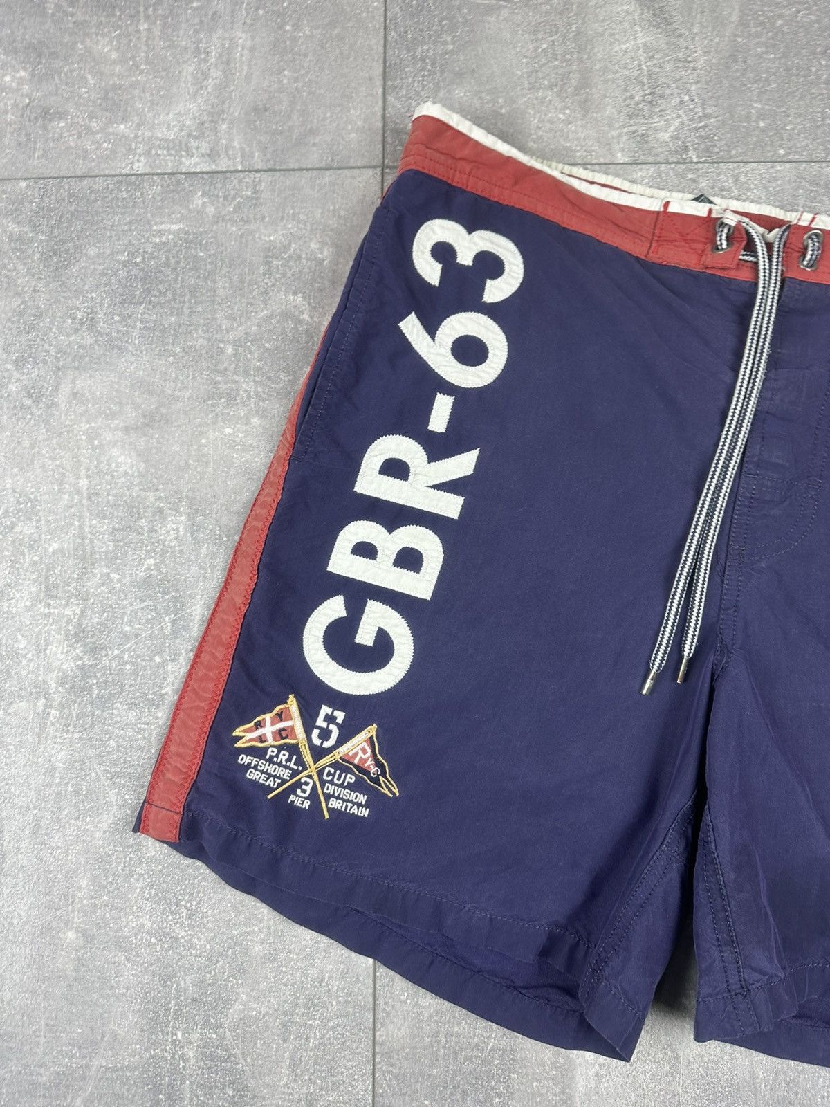 Polo Ralph Lauren Polo Ralph Lauren Great Britain-63 Swimwear Short Size US 32 / EU 48 - 2 Thumbnail