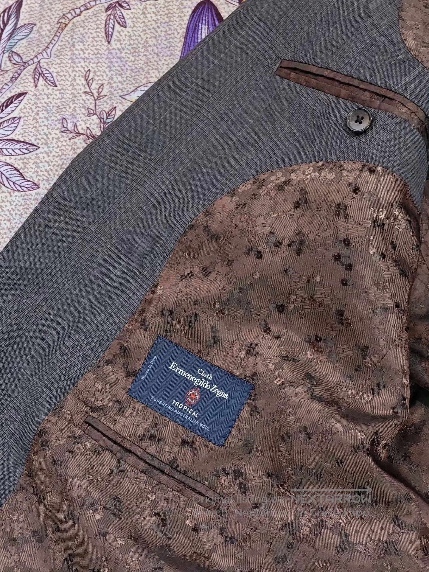 Ermenegildo Zegna Italian Zegna Wool Blend Suit Set. Size US M / EU 48-50 / 2 - 7 Thumbnail