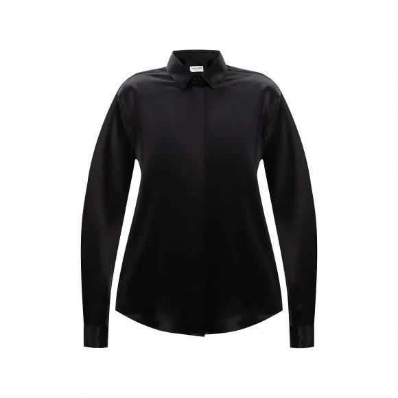 o1s1wg111224 Oversized Shirt in Black