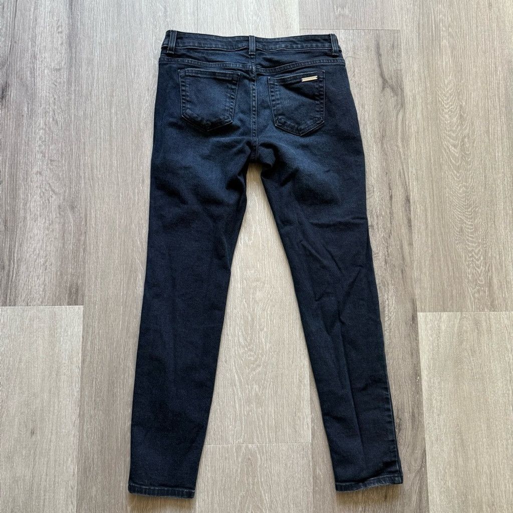 Michael Kors Michael Kors Dark Blue Skinny Jeans Size 27" / US 4 / IT 40 - 2 Thumbnail