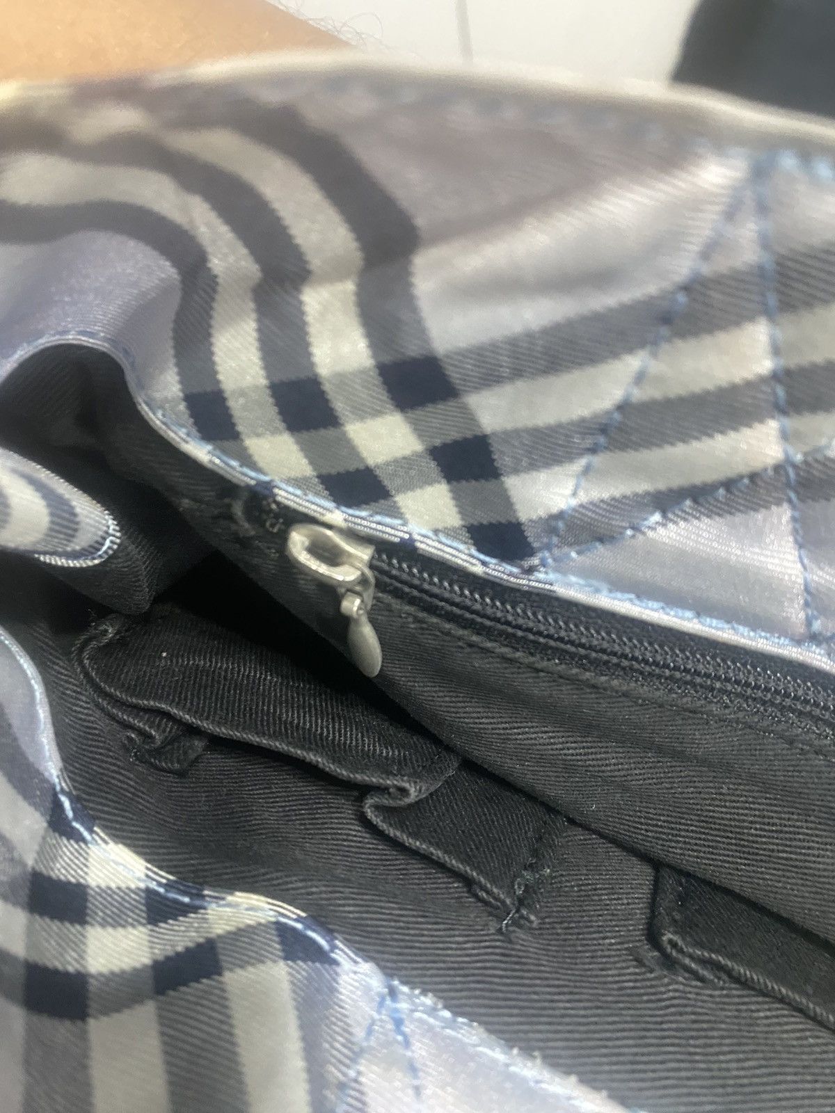 Burberry BURBERRY BLUE LABEL NOVA CHECK TOTE BAG Size ONE SIZE - 4 Thumbnail