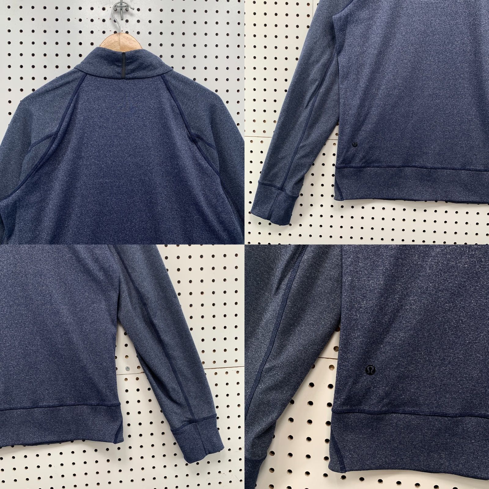 Lululemon LULULEMON Shift Jacket Mens M Blue Full Zip Chest Pockets Casual Travel Jacket Size US M / EU 48-50 / 2 - 9 Thumbnail