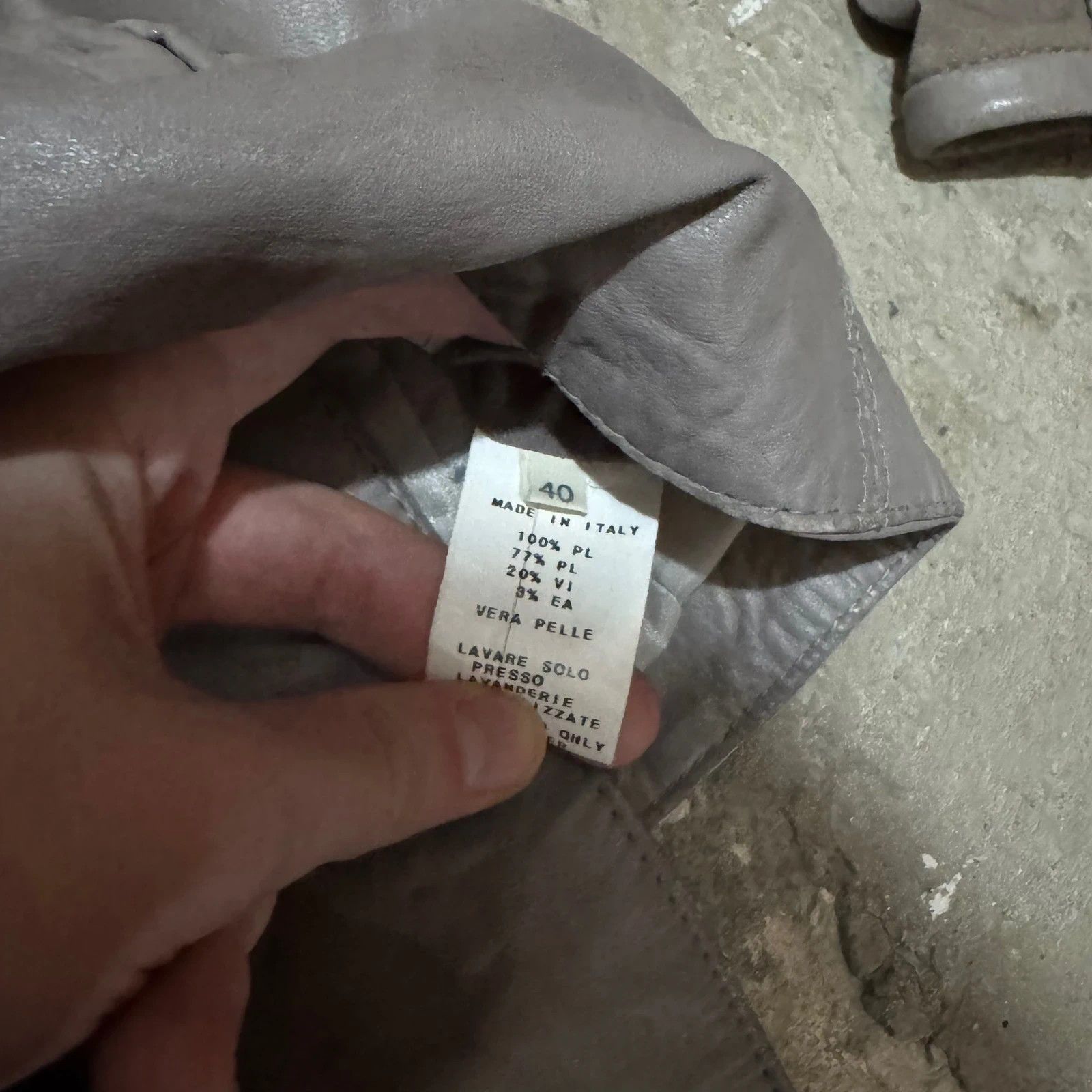 Other Rick owens style leather jacket Size S / US 4 / IT 40 - 8 Thumbnail