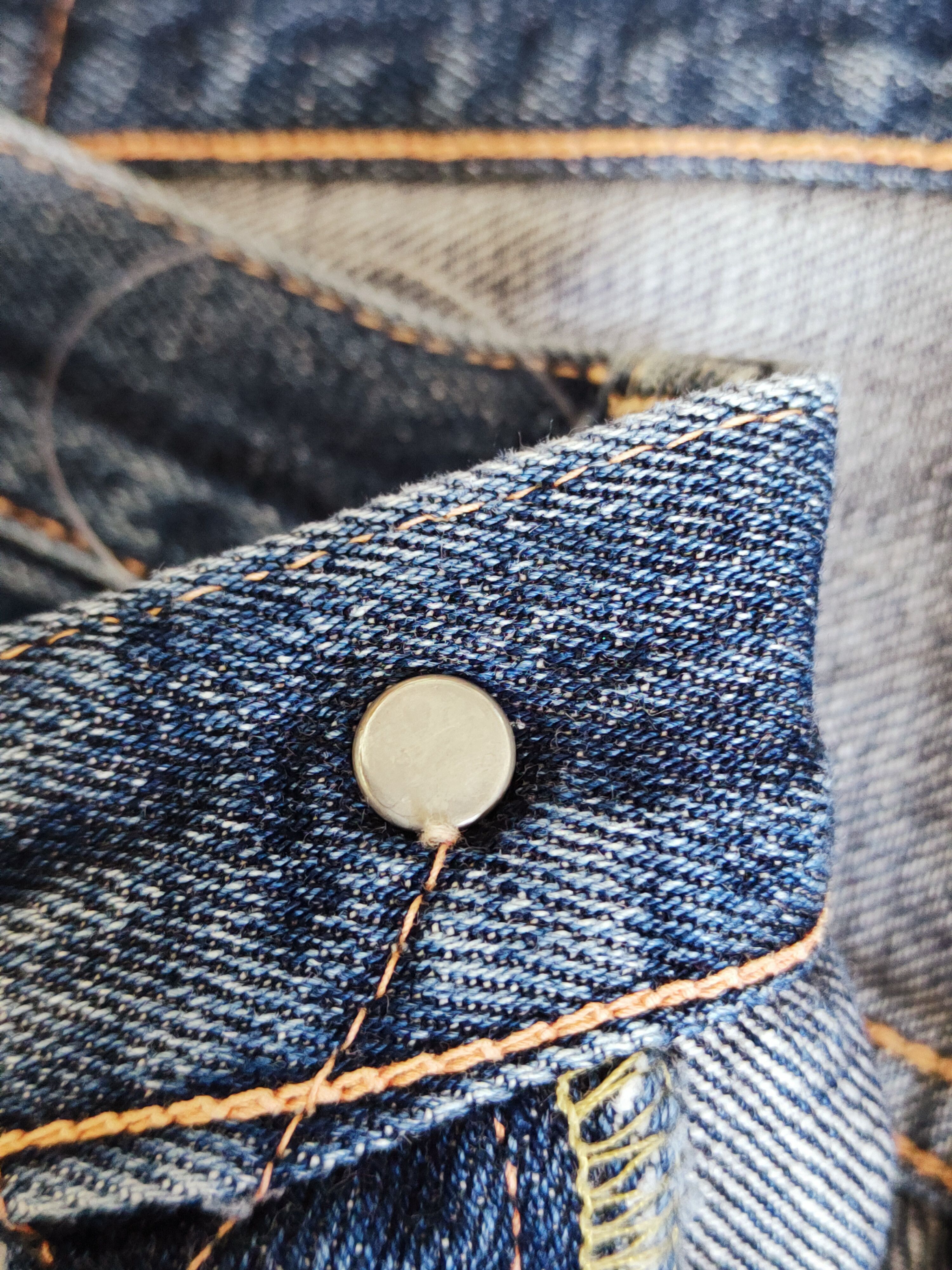 Levi's Levi's big E vintage Blue Distressed Ripped Jeans #S2742 Size US 32 / EU 48 - 18 Thumbnail
