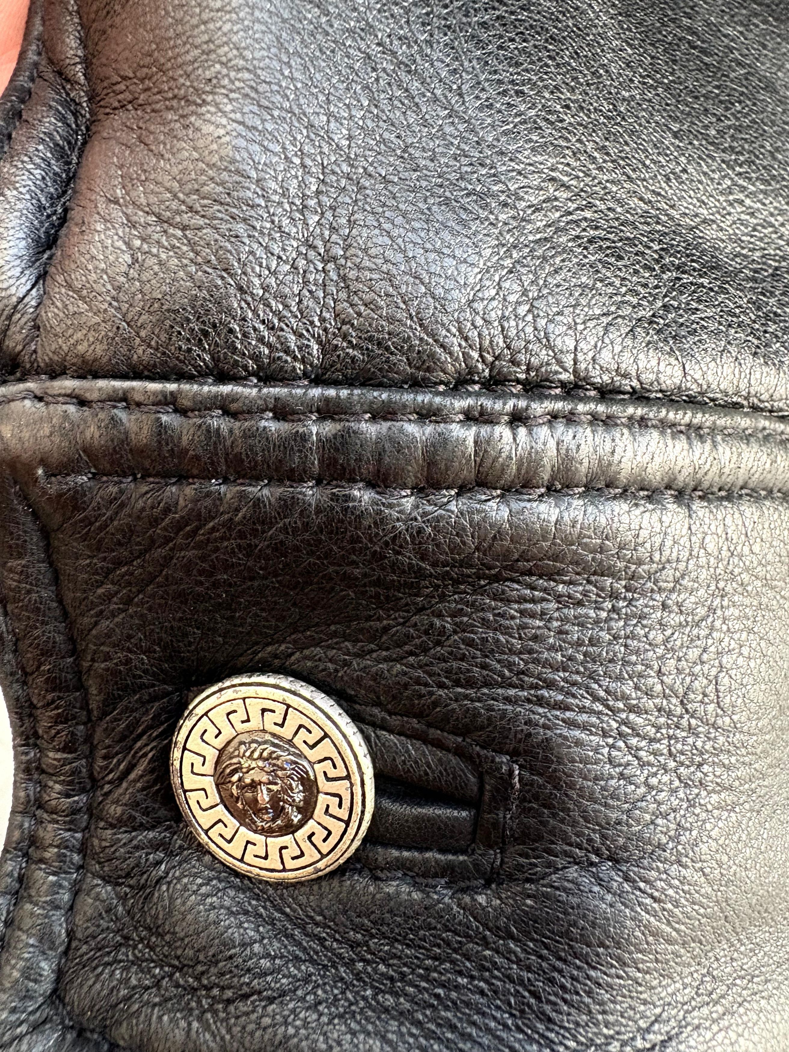 Versace Gianni Versace leather jacket Size US M / EU 48-50 / 2 - 8 Thumbnail