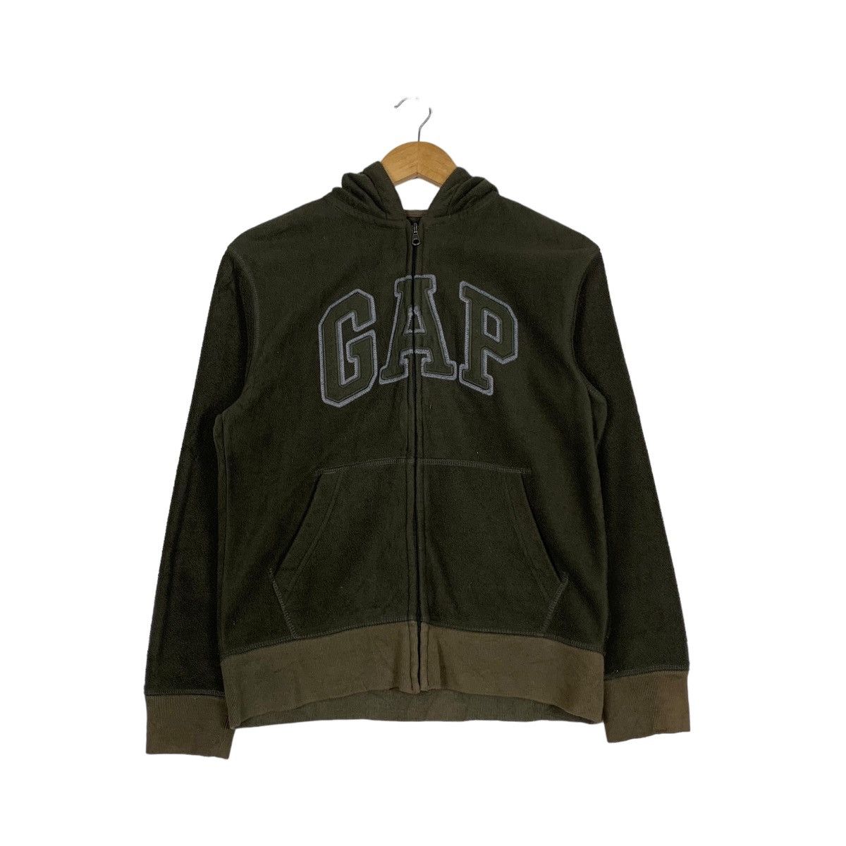 Gap GAP Kids Big Logo Zipper Fleece Hoodies #1067-C48 Size US M / EU 48-50 / 2 - 2 Thumbnail