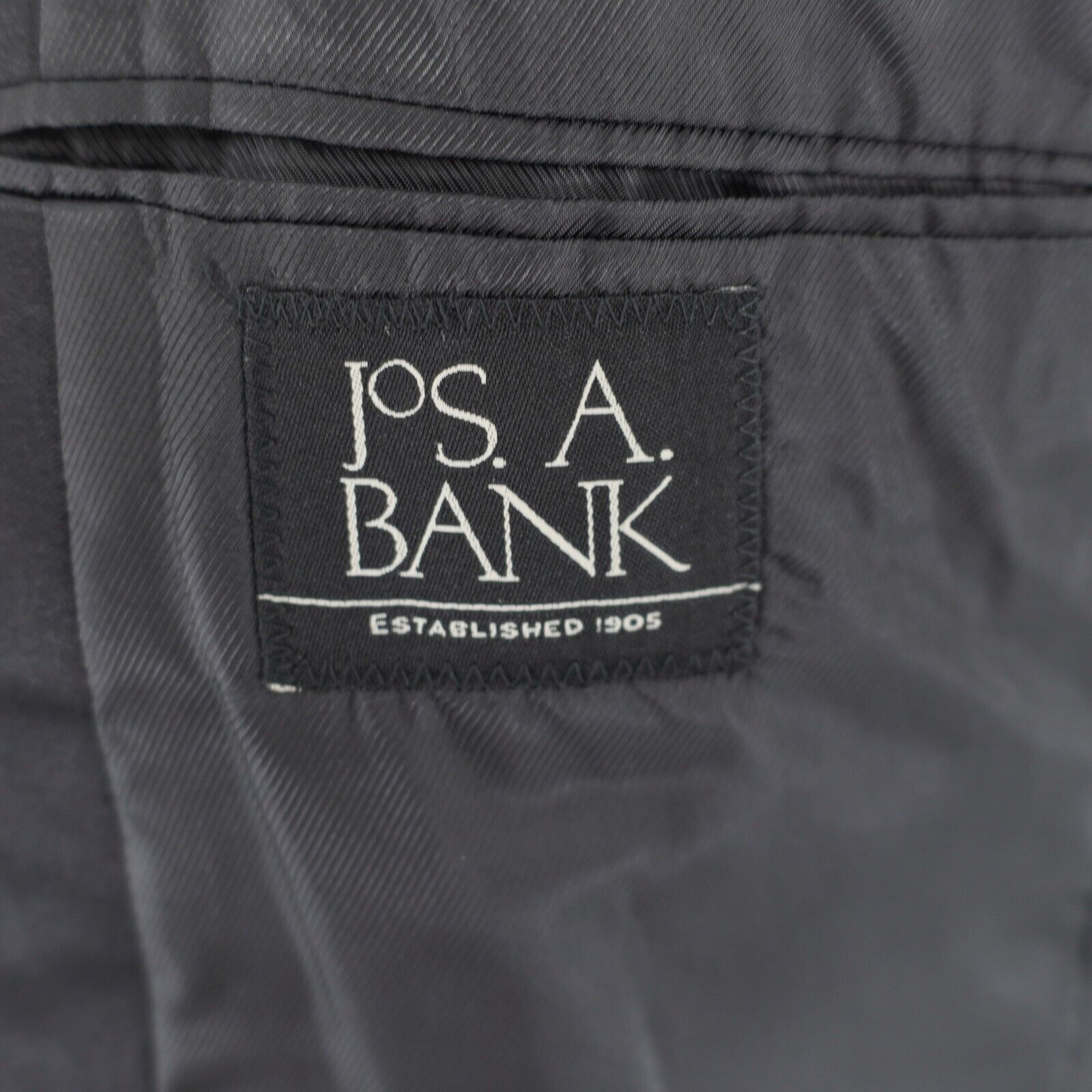 Jos. A. Bank Jos A Bank Black Wool 1 Felt Button Tuxedo Jacket 40S Or Sli Size 40S - 9 Thumbnail