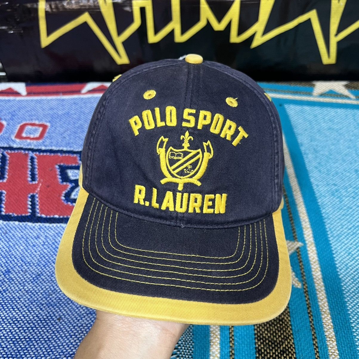 Ralph Lauren Sport Vintage polo sport ralph lauren cap Size ONE SIZE - 2 Thumbnail