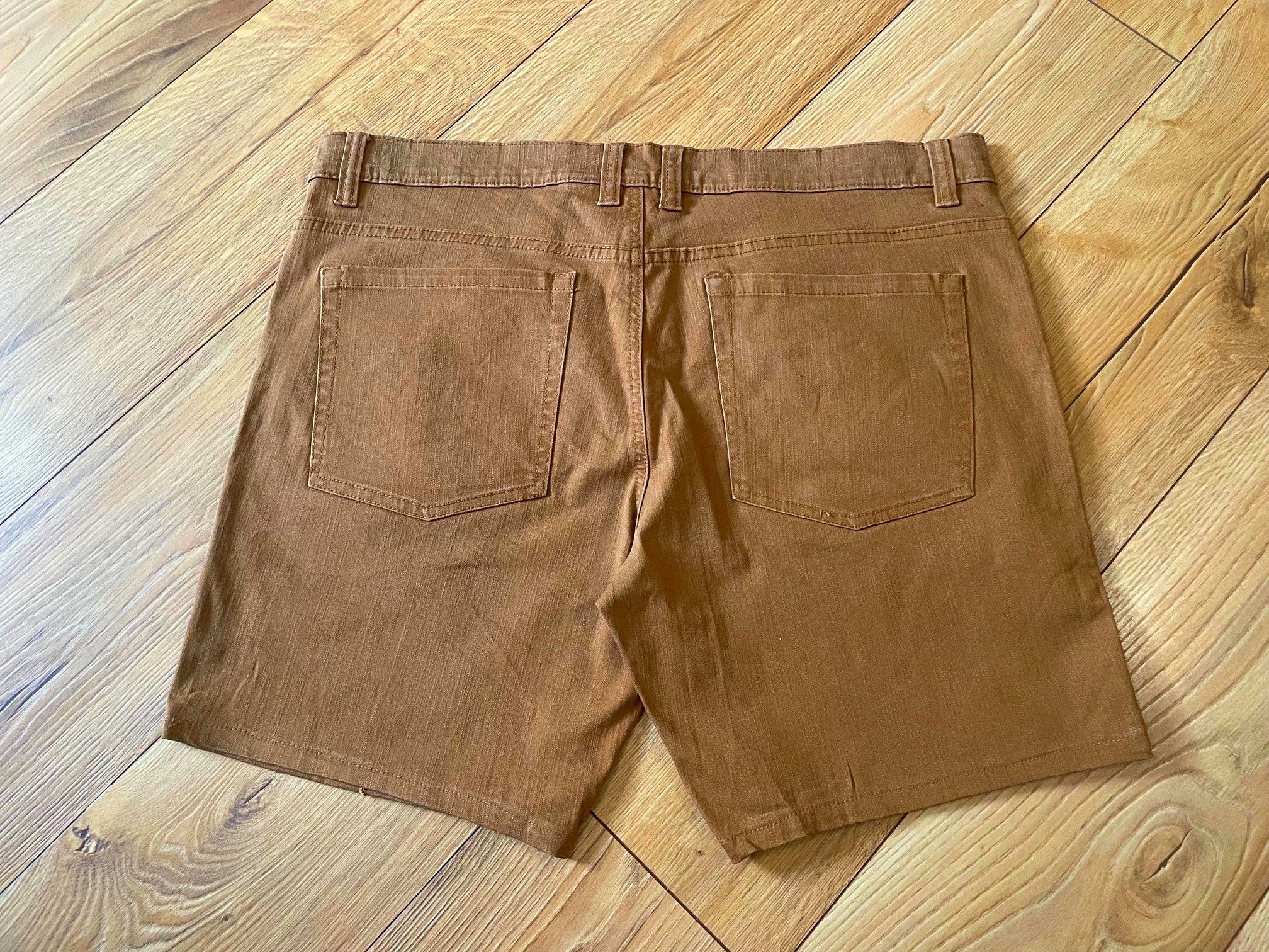 Rainbow Men's elastic denim shorts Rainbow 3XL/W40 foxy brown Size US 40 / EU 56 - 6 Thumbnail
