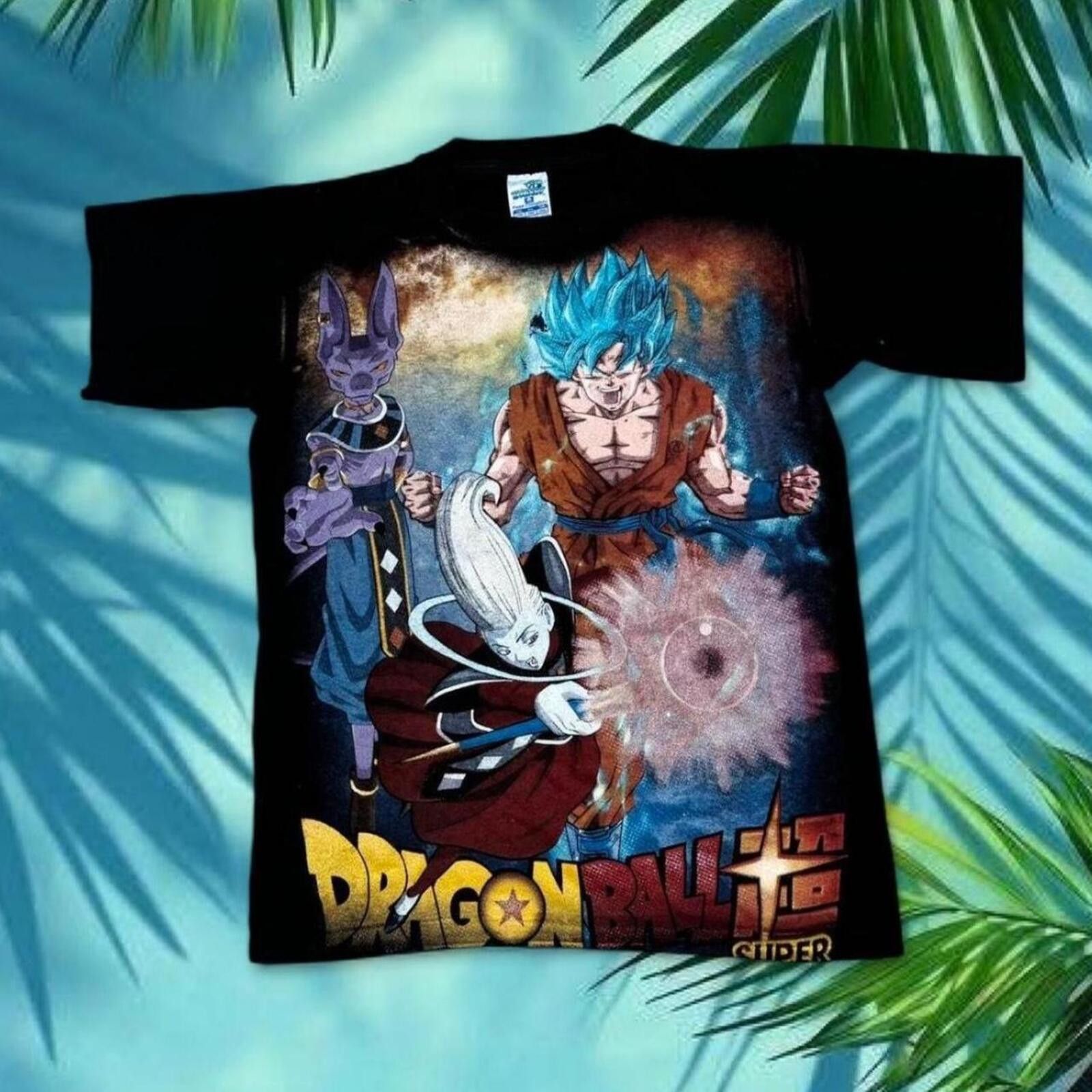 Other Rare 00s vintage Dragon Ball Z Super Anime Goku Whis Beerus Size US S / EU 44-46 / 1 - 1 Thumbnail