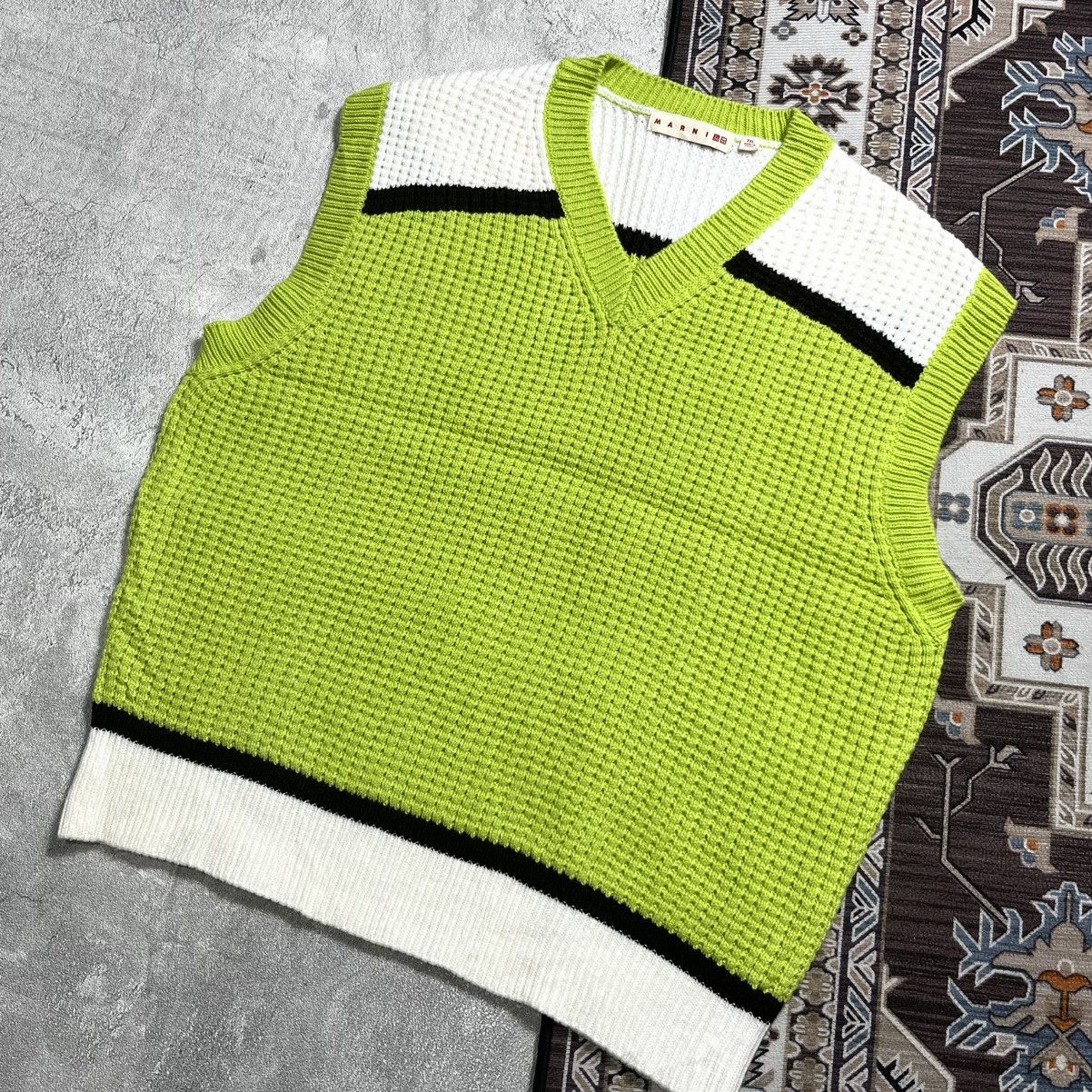 Marni × Uniqlo Uniqlo X Marni Vest Knit Size US XXL / EU 58 / 5 - 2 Thumbnail