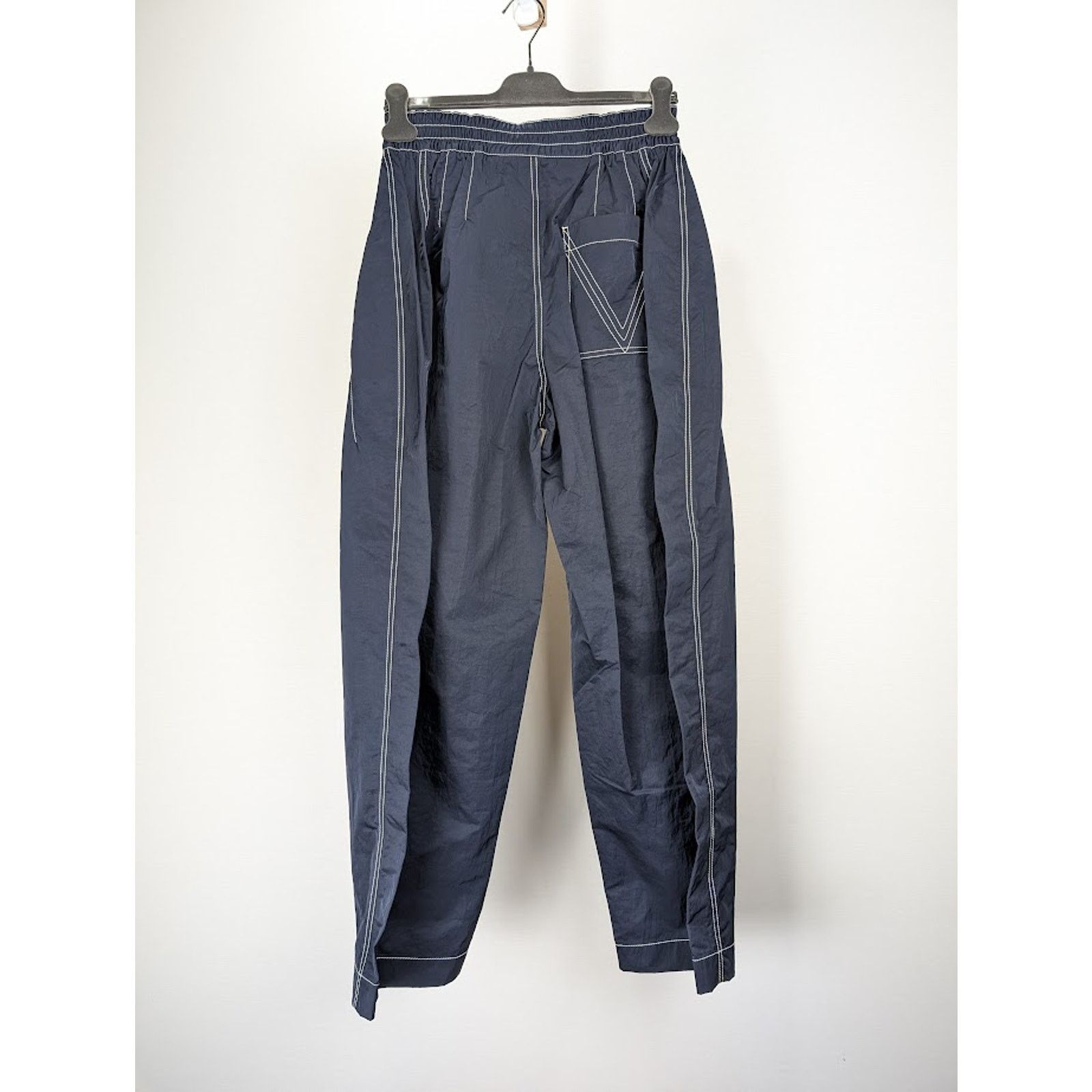 Bottega Veneta o1rshd1 Tech Nylon Trousers in Navy Size US 36 / EU 52 - 11 Thumbnail