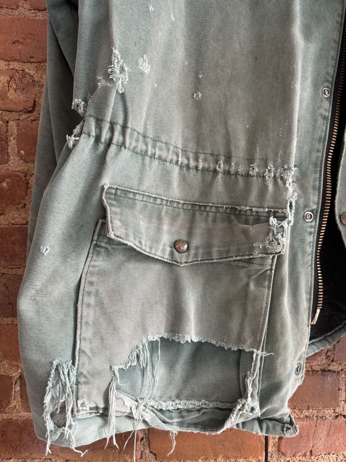 Carhartt Carhartt Green Faded Thrashed Size US XL / EU 56 / 4 - 6 Thumbnail