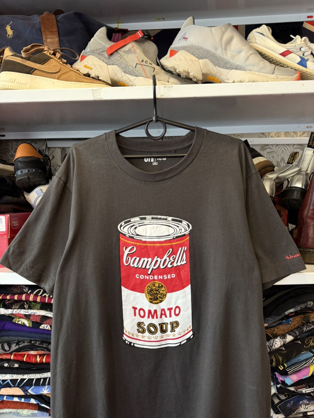 Andy Warhol Uniqlo x Andy Warhol Campbells Soup Can T-Shirt Mens Large Size US XL / EU 56 / 4 - 2 Thumbnail