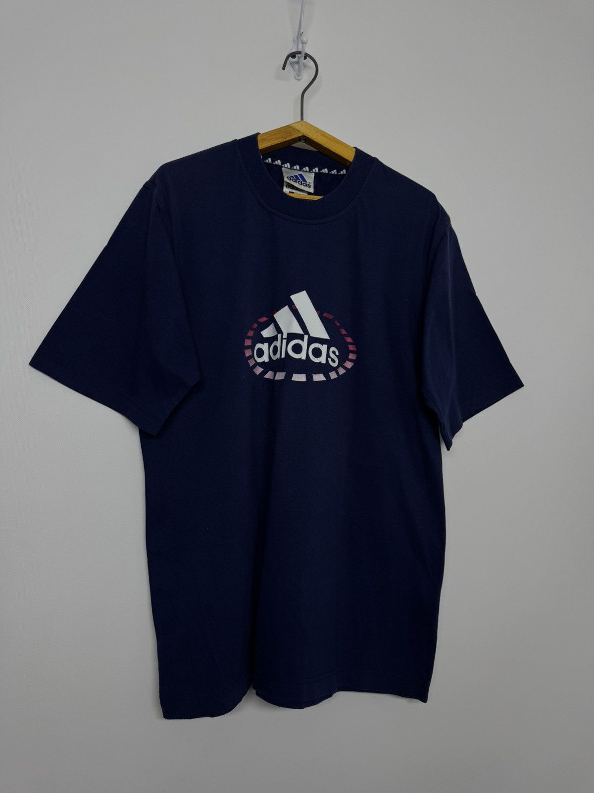 Adidas Vintage Adidas Big Logo T-Shirt 90’s Size US S / EU 44-46 / 1 - 2 Thumbnail