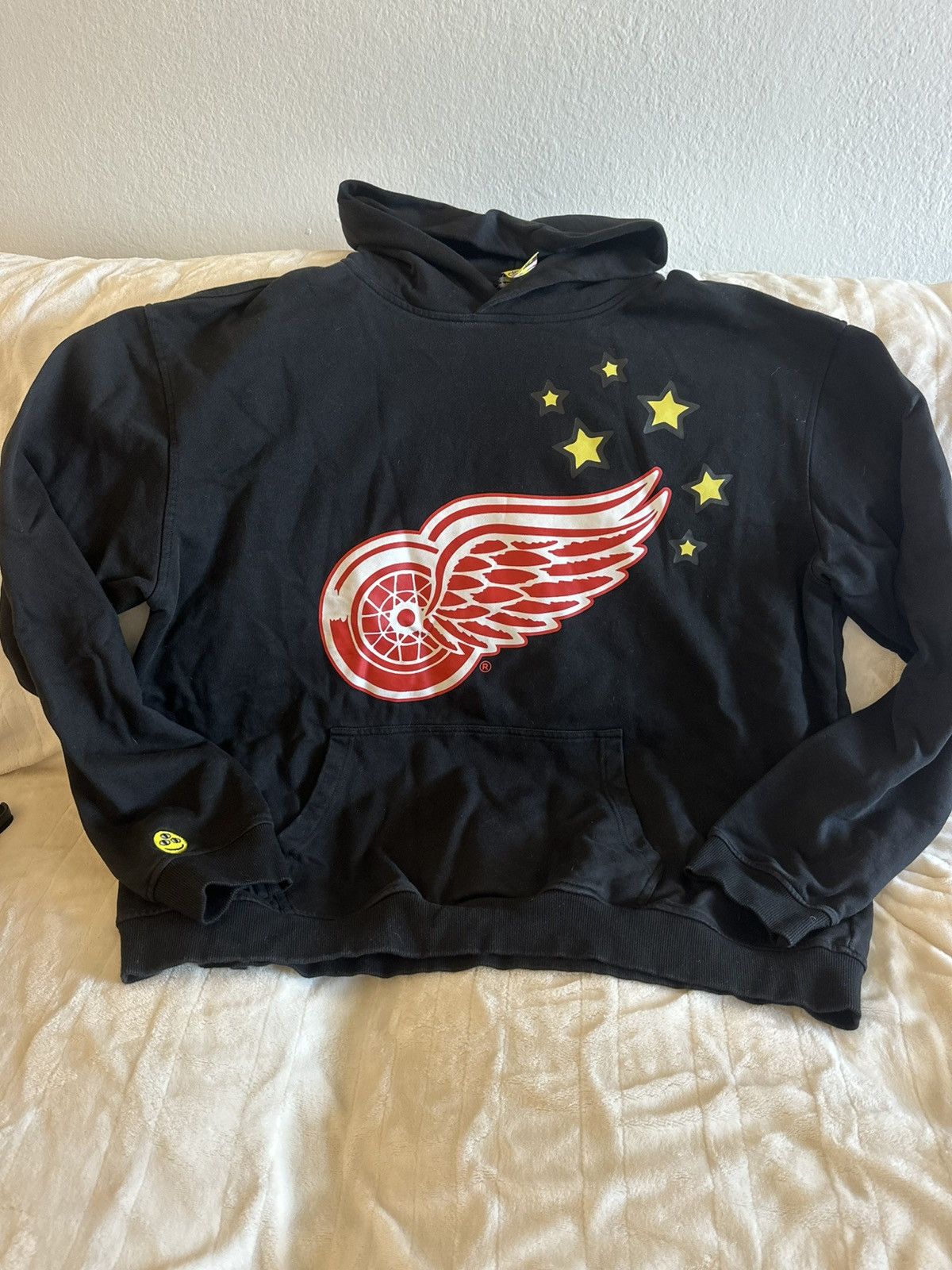 NHL NHL Detroit Red Wings Dishin Black Logo LCA Exclusive Hoodie Size US XL / EU 56 / 4 - 5 Thumbnail