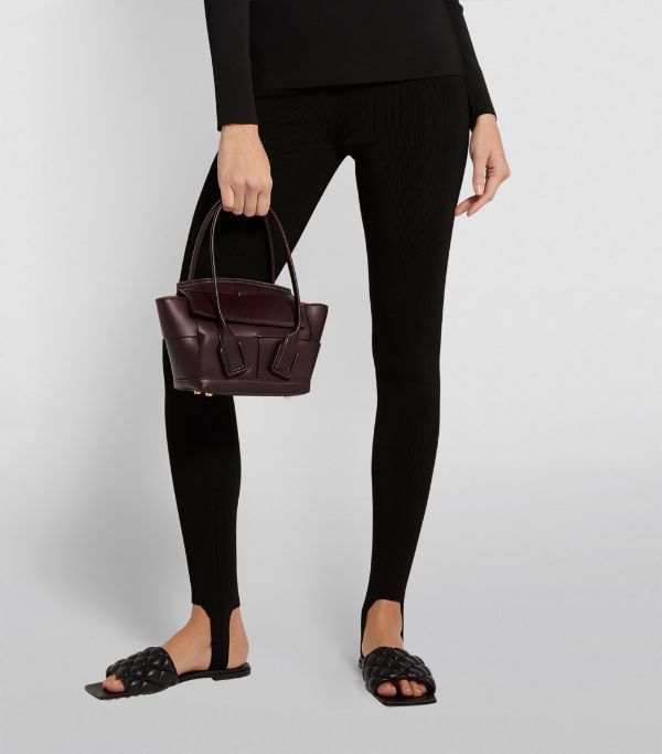 Bottega Veneta o1loc1c0824 Size: OS / Small Arco Bag in Bordeaux Size ONE SIZE - 8 Thumbnail