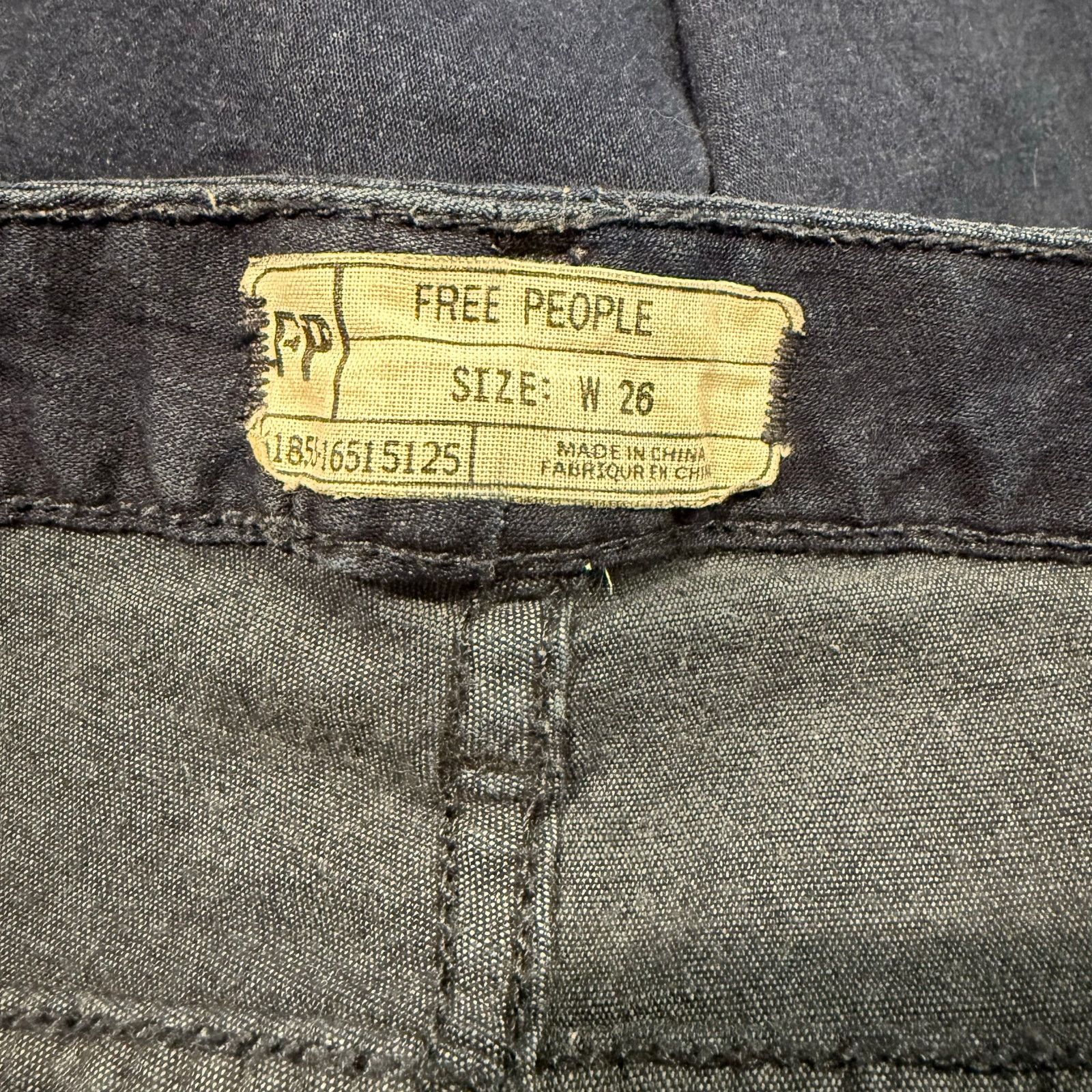 Free People Free People Women’s Flare Jeans Size 26 Size 26" / US 2 / IT 38 - 3 Thumbnail