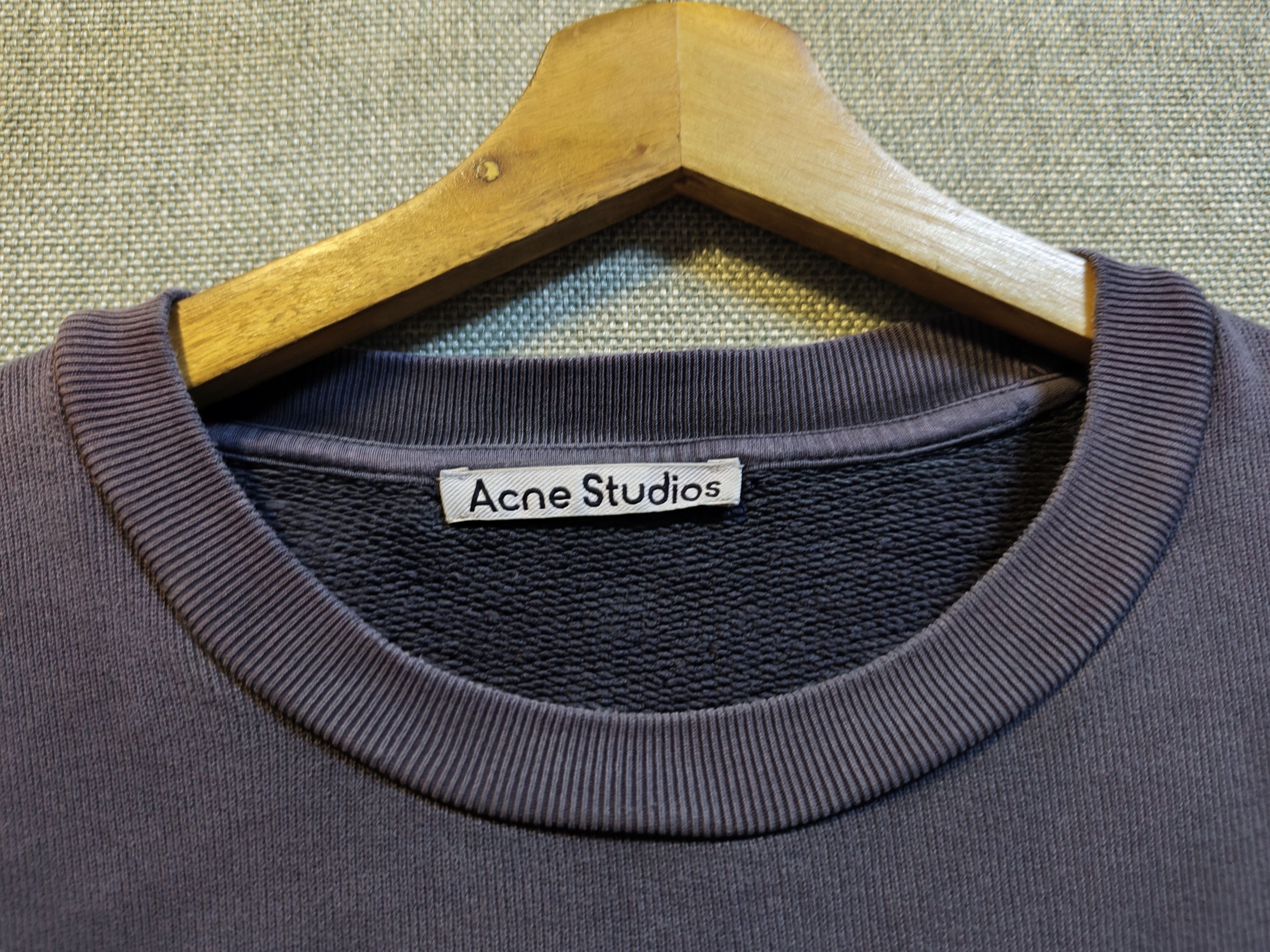 Acne Studios Acne Studios Oversized Embroidered Circle Logo Pullover Size US M / EU 48-50 / 2 - 4 Thumbnail