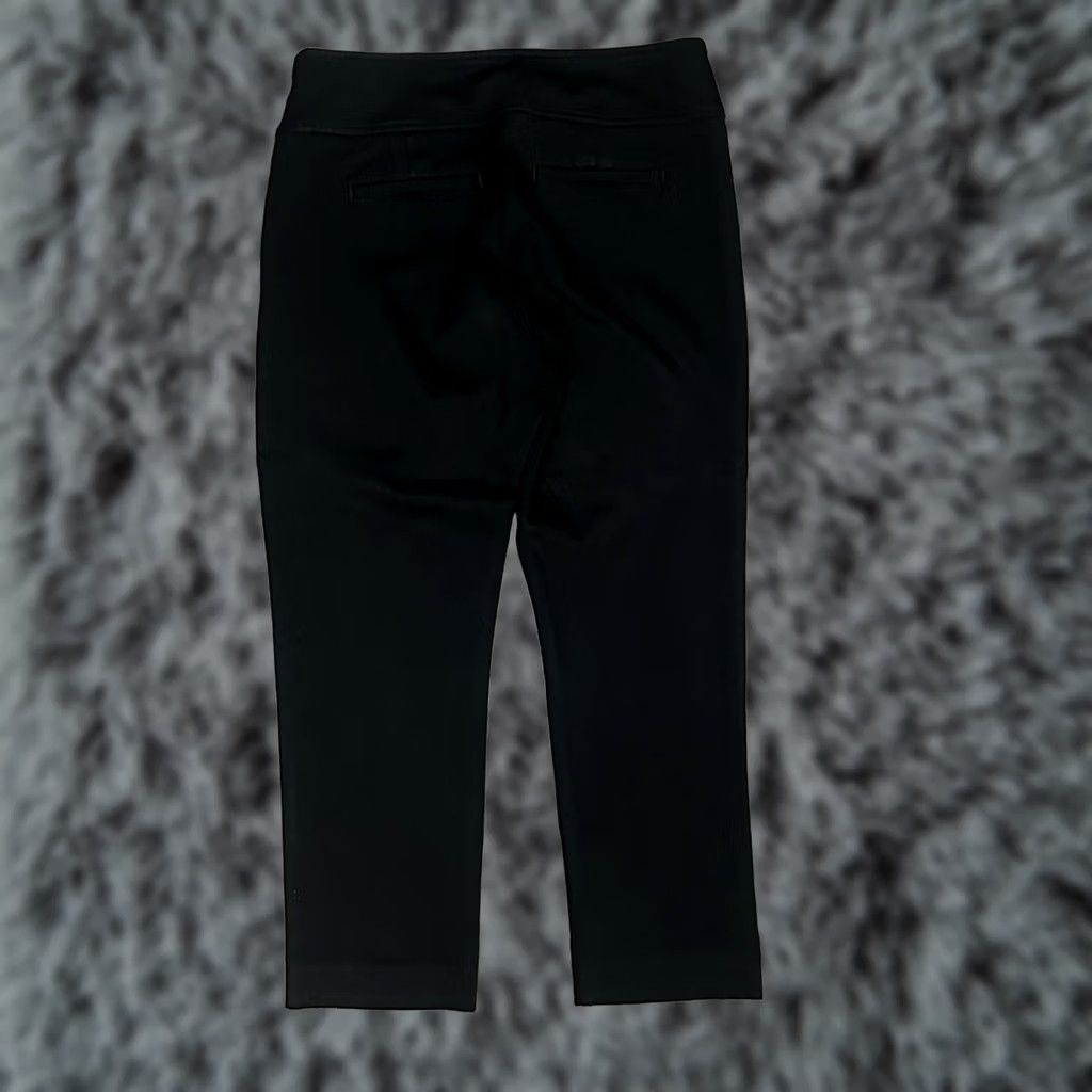 Vintage CAbi Tiffany Black Stretch Ponte Pants Womens 6 Regular Dress Pants Preowned - 32.5 Inseam Size 28" / US 6 / IT 42 - 1 Thumbnail