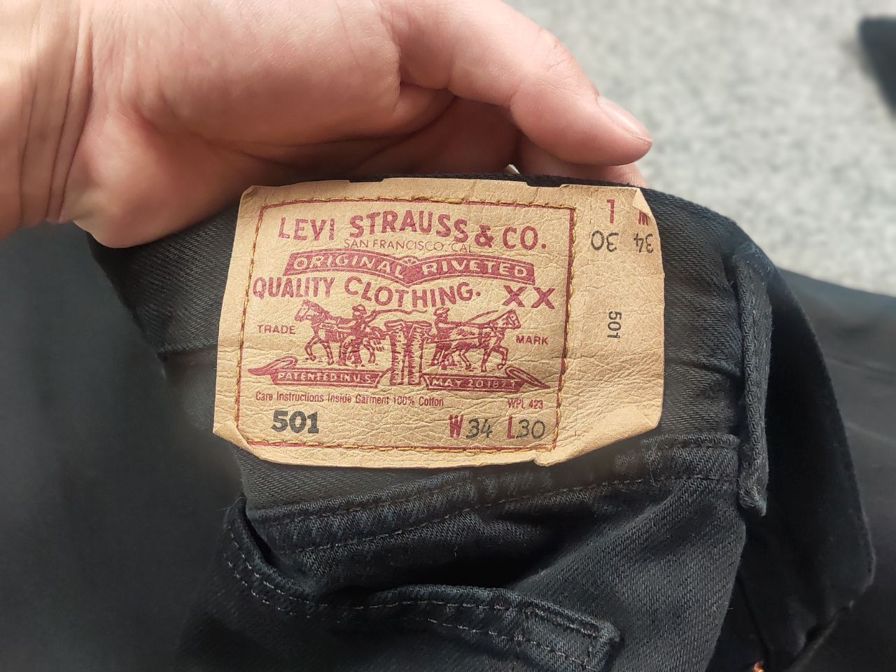 Levi's Vintage 90's Levi’s 501 Sashiko Face Jeans junya watanabe Size US 34 / EU 50 - 14 Thumbnail