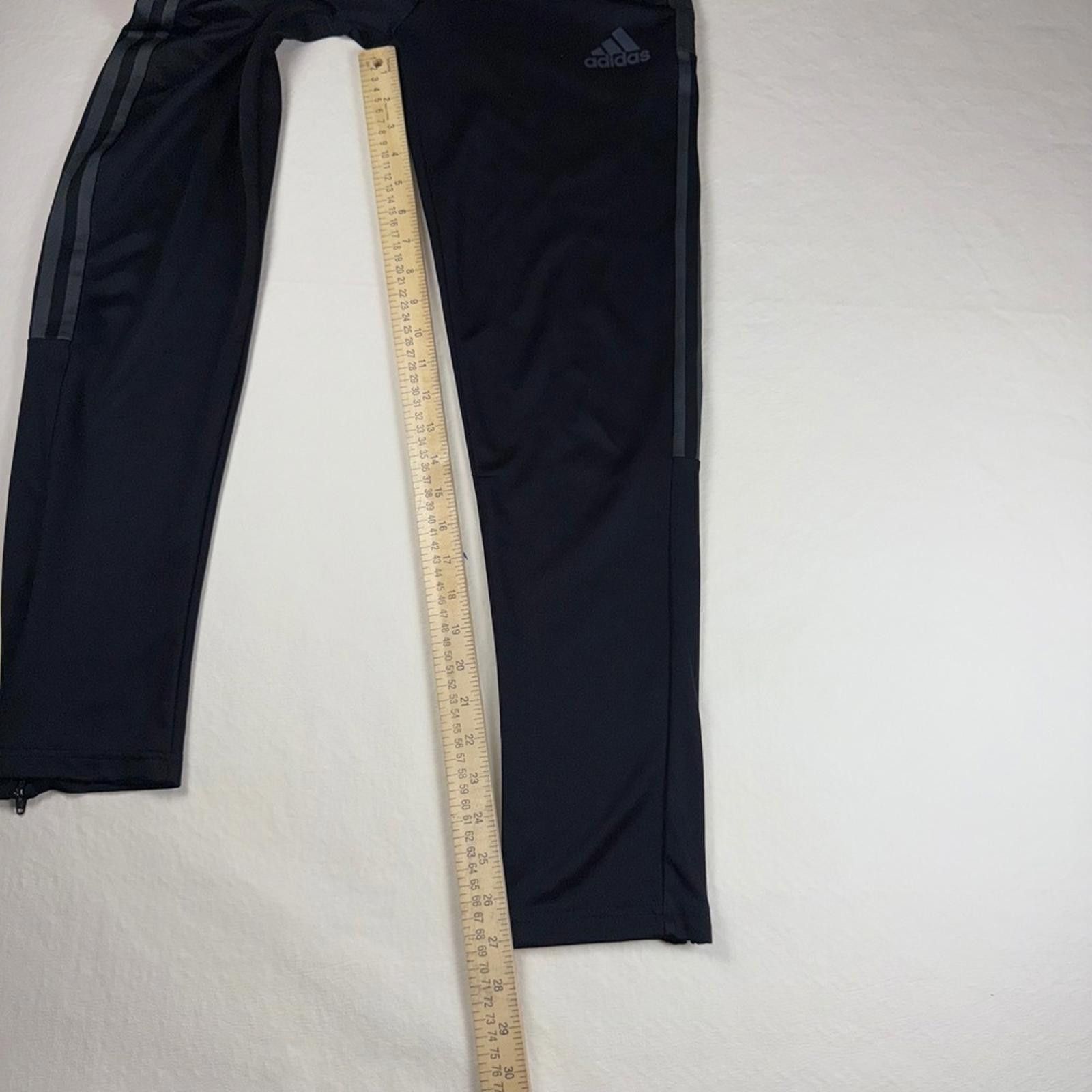 Adidas Adidas Kids Aeroready Track Pants Black Athletic Joggers Size ONE SIZE - 7 Thumbnail