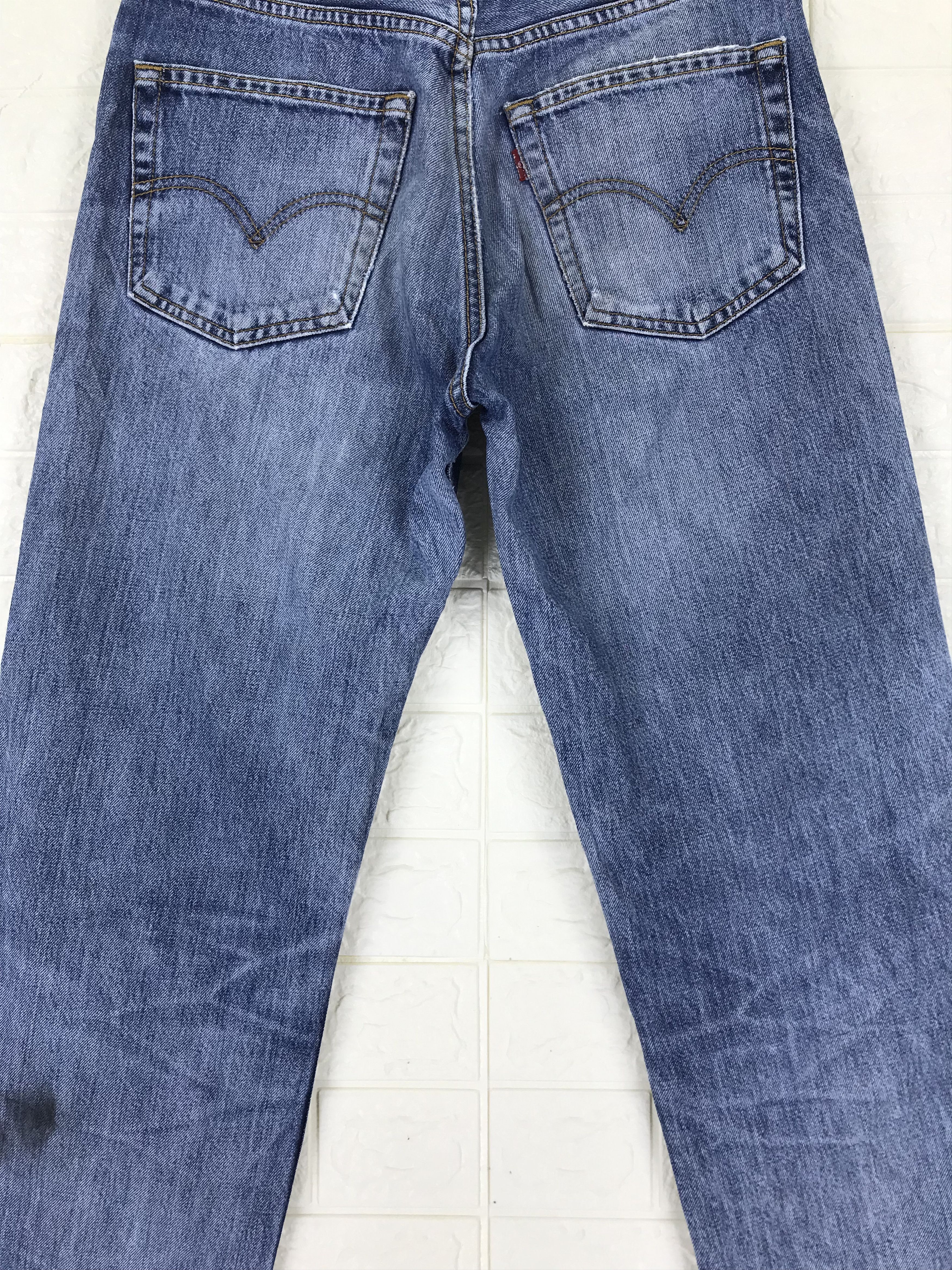 Levi's Vintage Levi's 505 Faded Blue Jeans Distressed Denim Size US 30 / EU 46 - 7 Thumbnail