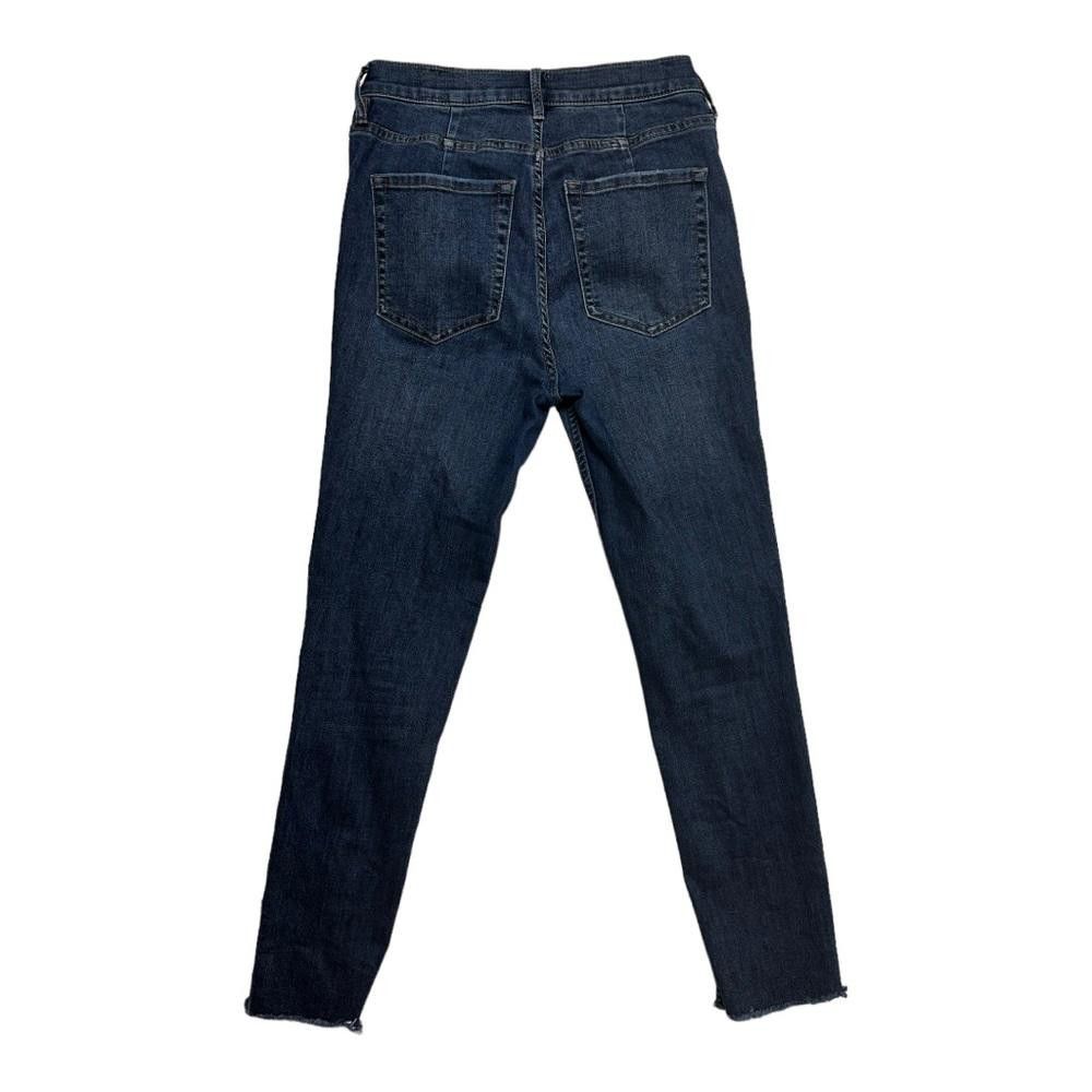 Free People Free People l Garden Party Cross Hem Skinny Jeans Size 28 Size 28" / US 6 / IT 42 - 4 Thumbnail
