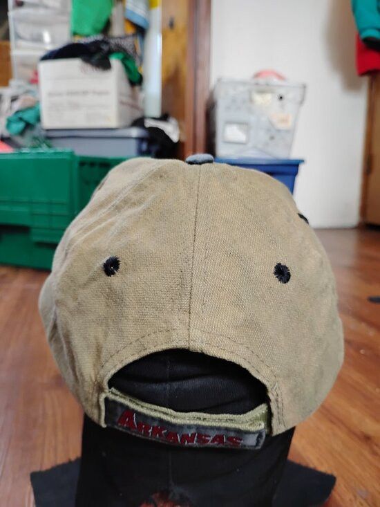Other Vintage Arkansas Razorbacks Two Tone Snap Hat Cap Size ONE SIZE - 5 Thumbnail