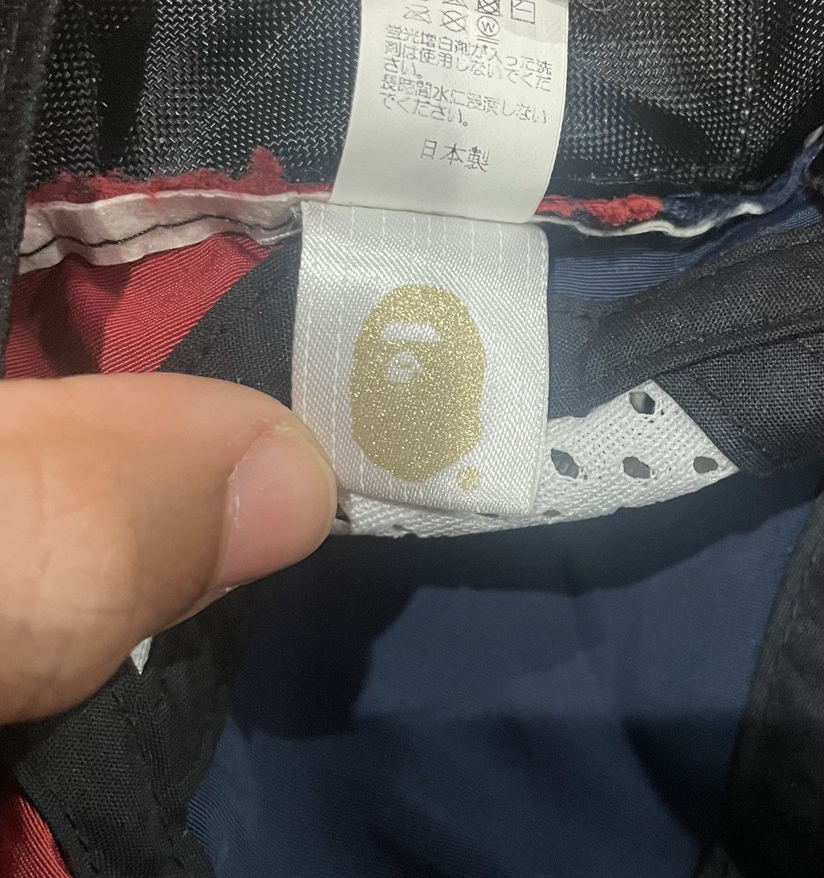 Bape Bape Reflective 5-panel Mesh Camp Cap Hat Size ONE SIZE - 4 Thumbnail