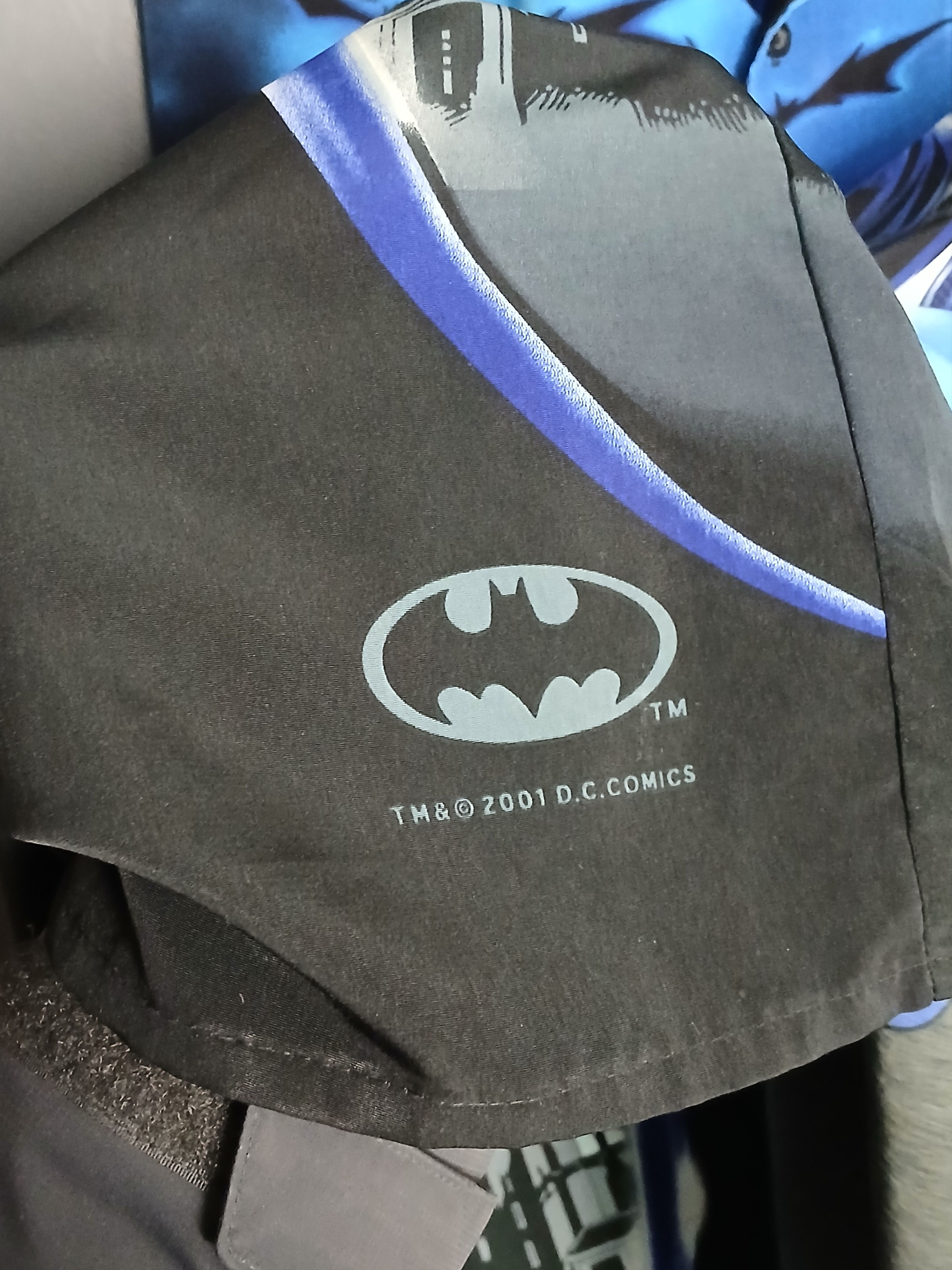 DC Comics × Vintage × Warner Bros Vintage 2001 DC Batman Shirt Size US L / EU 52-54 / 3 - 5 Thumbnail