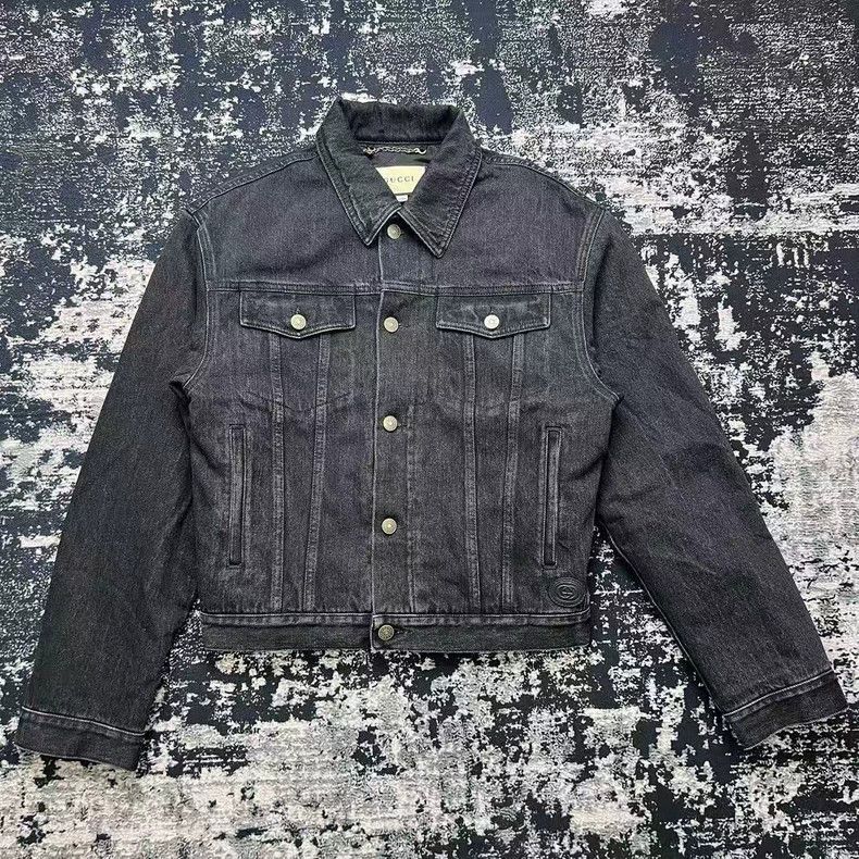 Gucci gucci ss23 chinese new year denim jacket Size US M / EU 48-50 / 2 - 1 Thumbnail