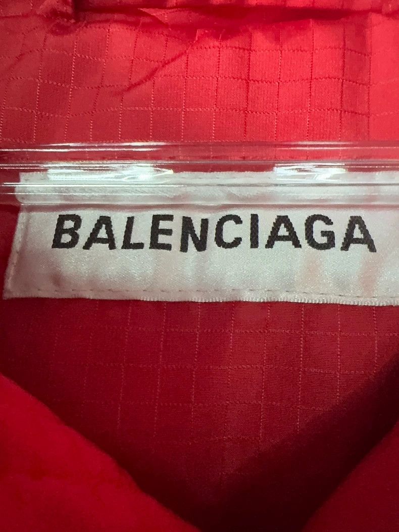 Balenciaga Balenciaga size 34 Red back collar embroidered monogram log Size US M / EU 48-50 / 2 - 3 Thumbnail