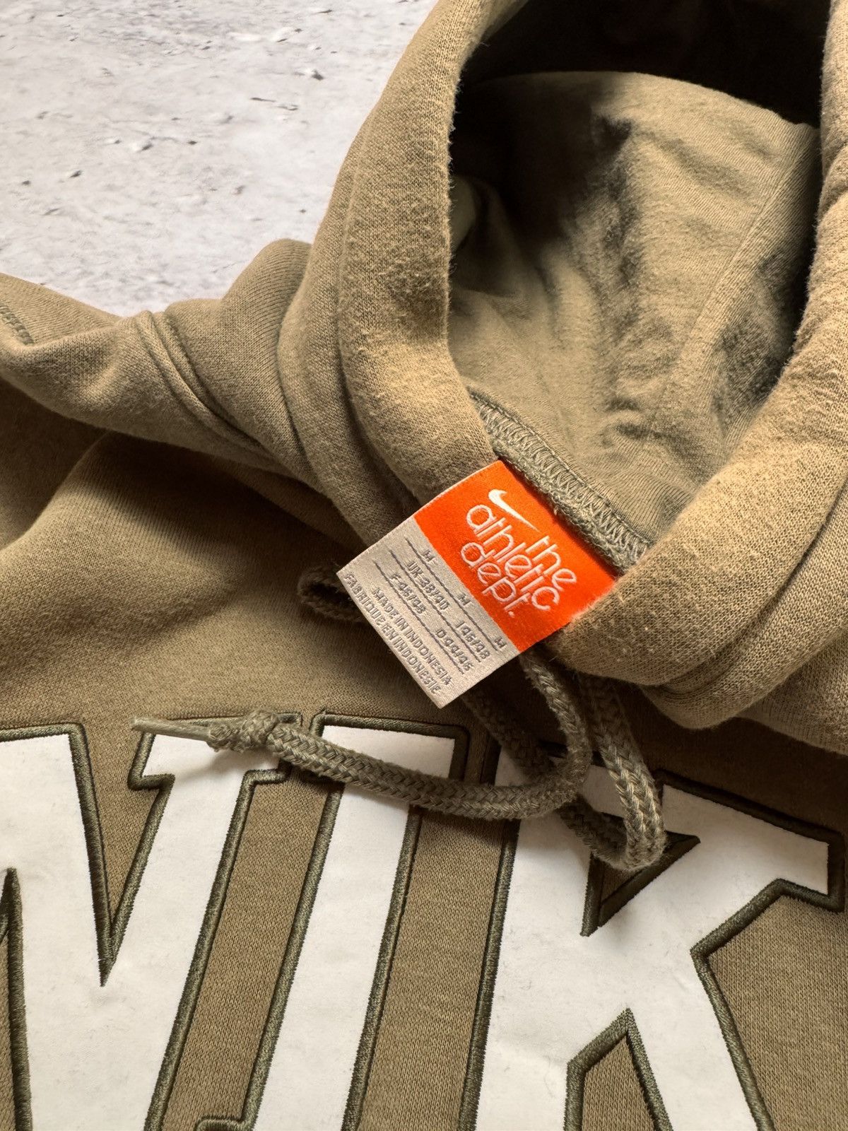 Nike × Vintage NIKE VINTAGE CENTER LOGO OVERSIZE BOXY HOODIE Size US M / EU 48-50 / 2 - 5 Thumbnail