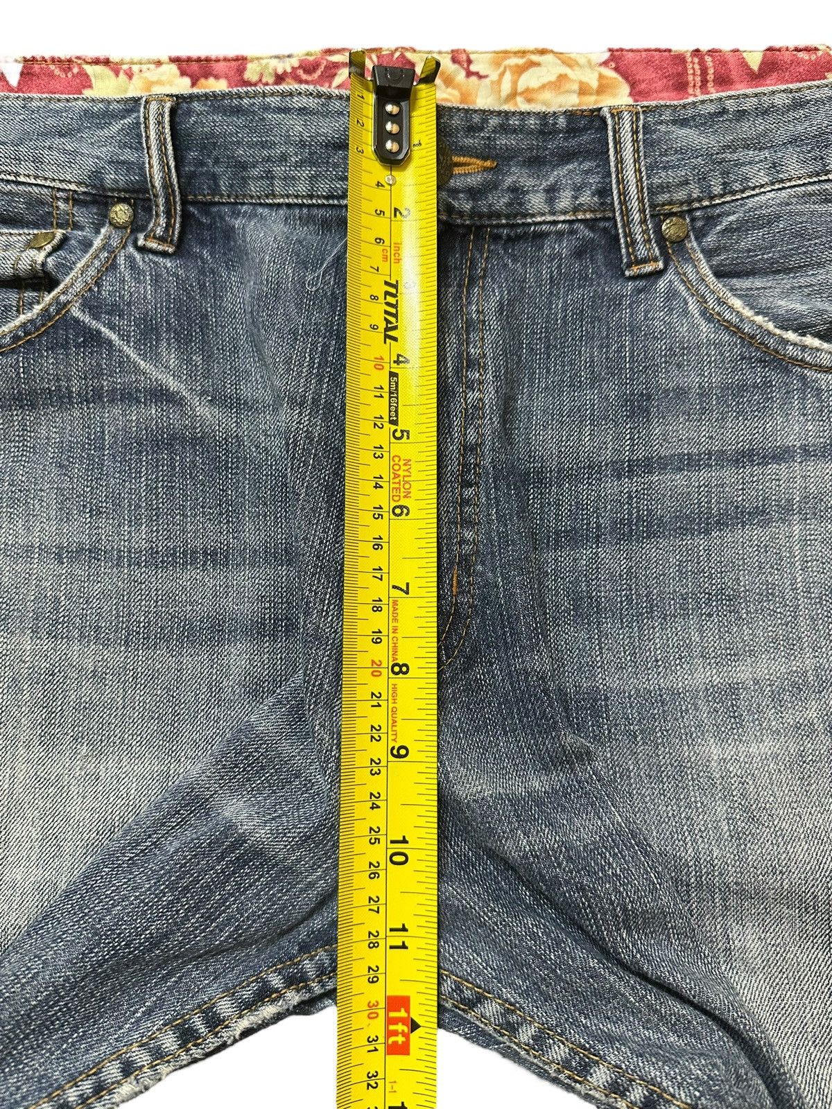 Kamakura Vintage Japanese Brand Sukajan Fish Koi Embroidered Jeans Size US 36 / EU 52 - 15 Thumbnail