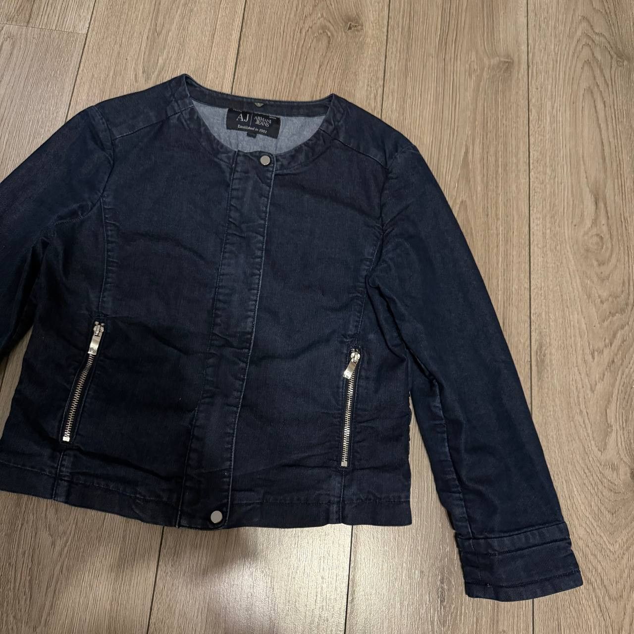 Armani armani jeans womens jacket Size 46 Size L / US 10 / IT 46 - 3 Thumbnail