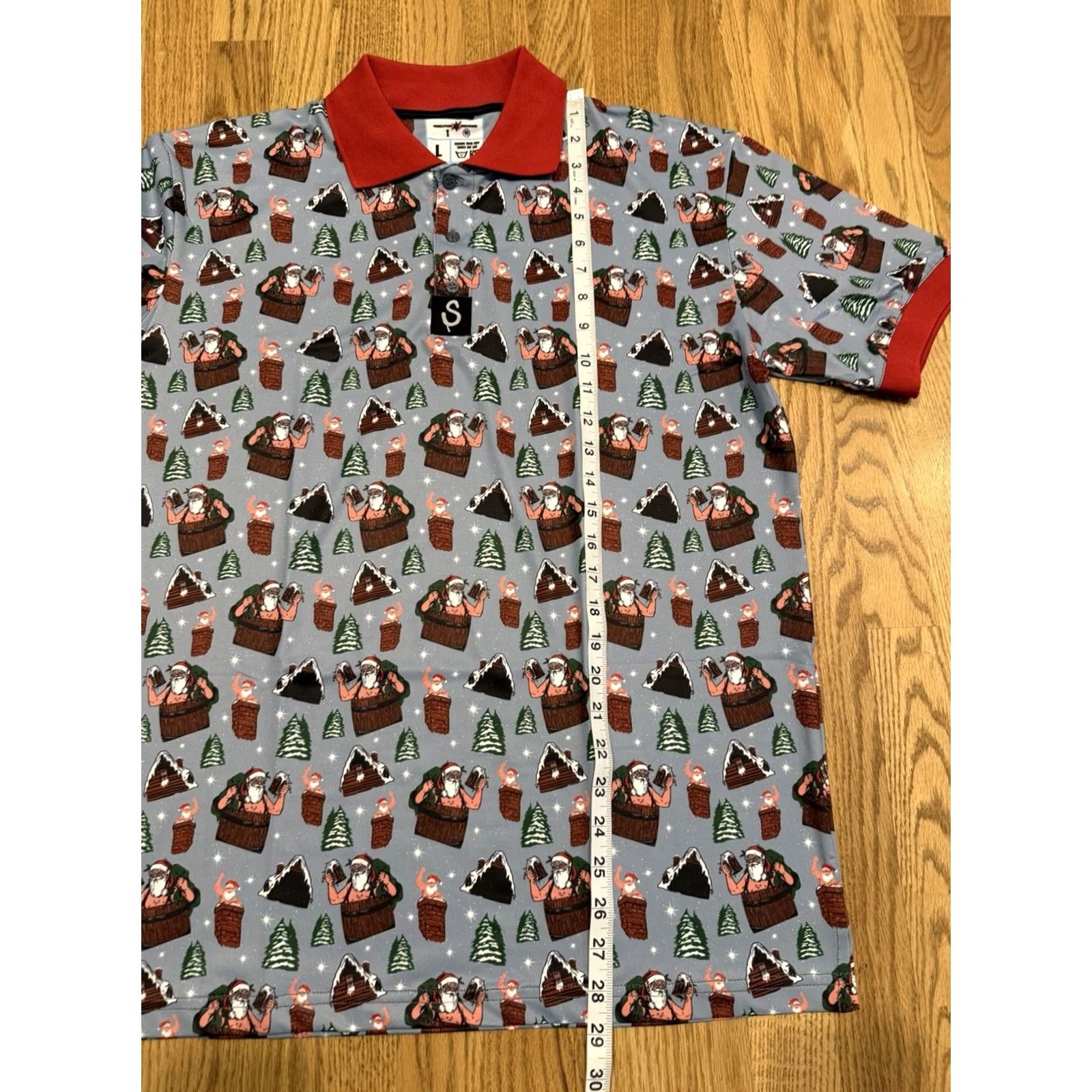Vintage VINTAGE Revolution Brewing x Snowman Polo Shirt Men’s L Performance Golf Anti-Hero Size US L / EU 52-54 / 3 - 5 Thumbnail