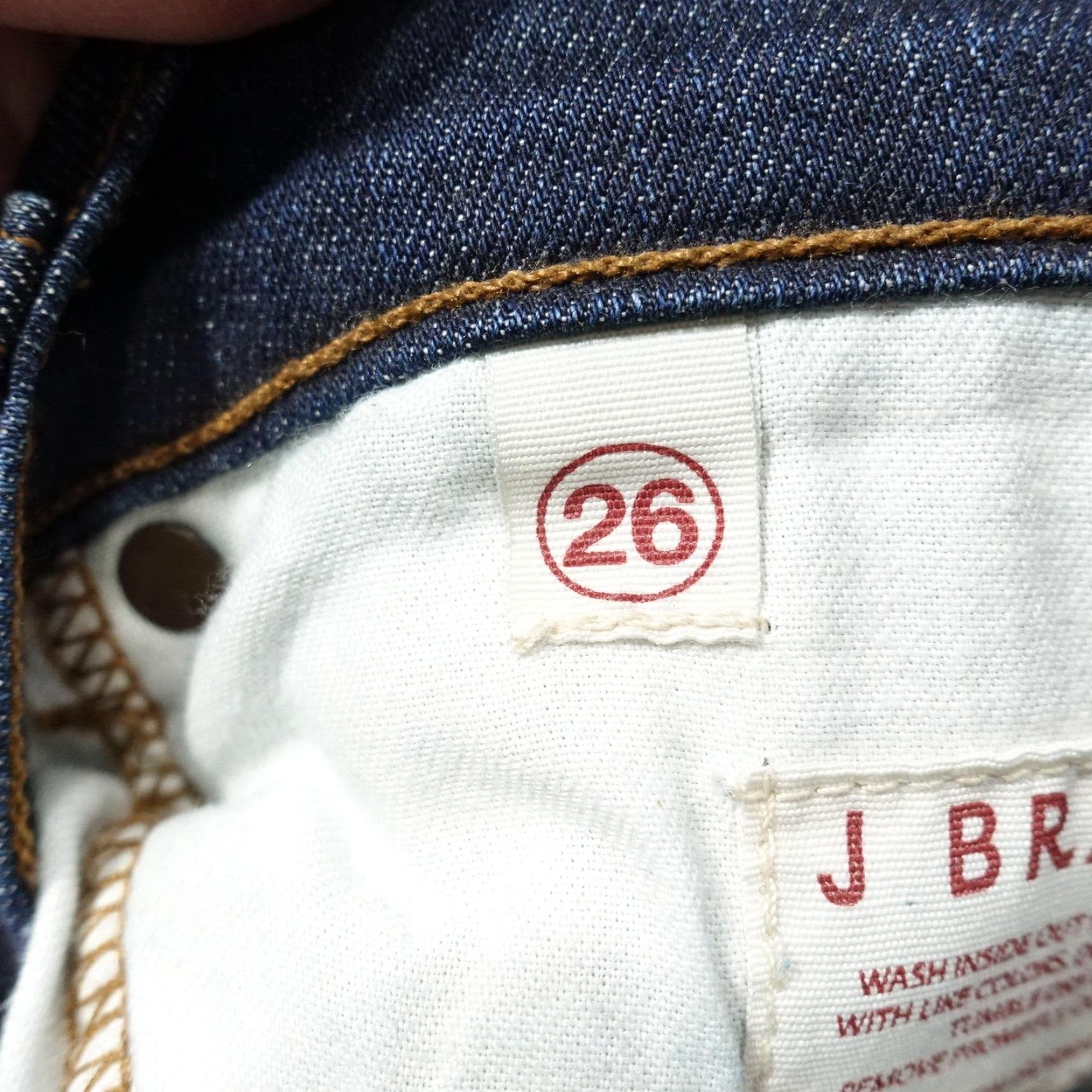 J Brand J Brand Jeans Womens 26 Blue Dark Wash Skinny Leg Stretch Denim 811C032 Size 26" / US 2 / IT 38 - 7 Thumbnail