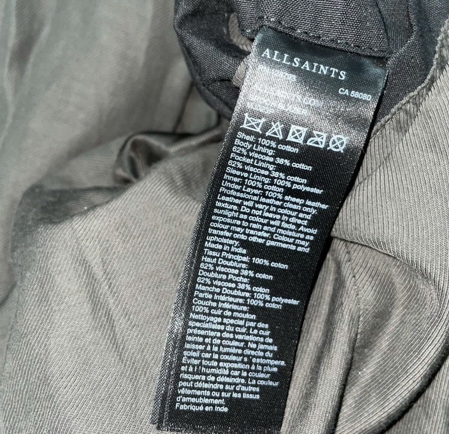 Allsaints All saints 2 in 1 Black Jacket Size US XL / EU 56 / 4 - 3 Thumbnail