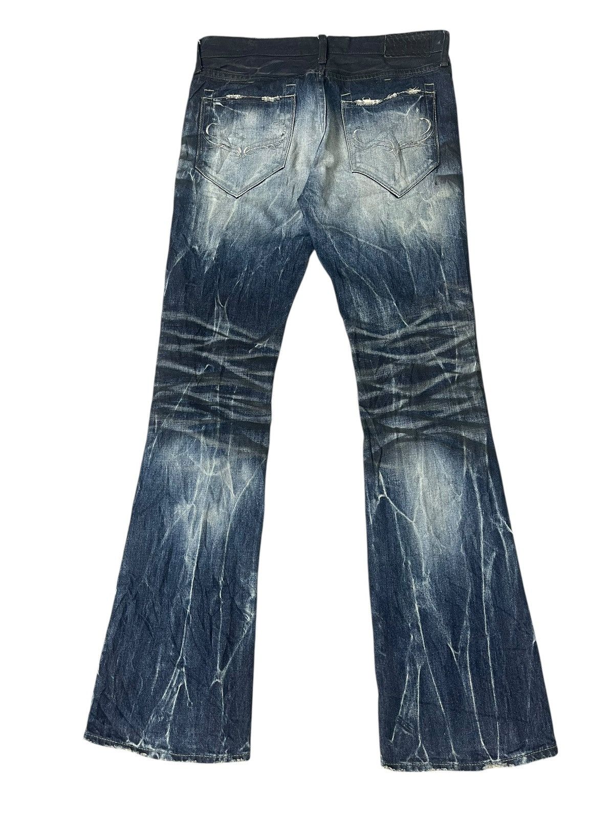 GOSTAR DE FUGA Civarize Fuga Flare Jeans Streetwear Size US 32 / EU 48 - 2 Thumbnail