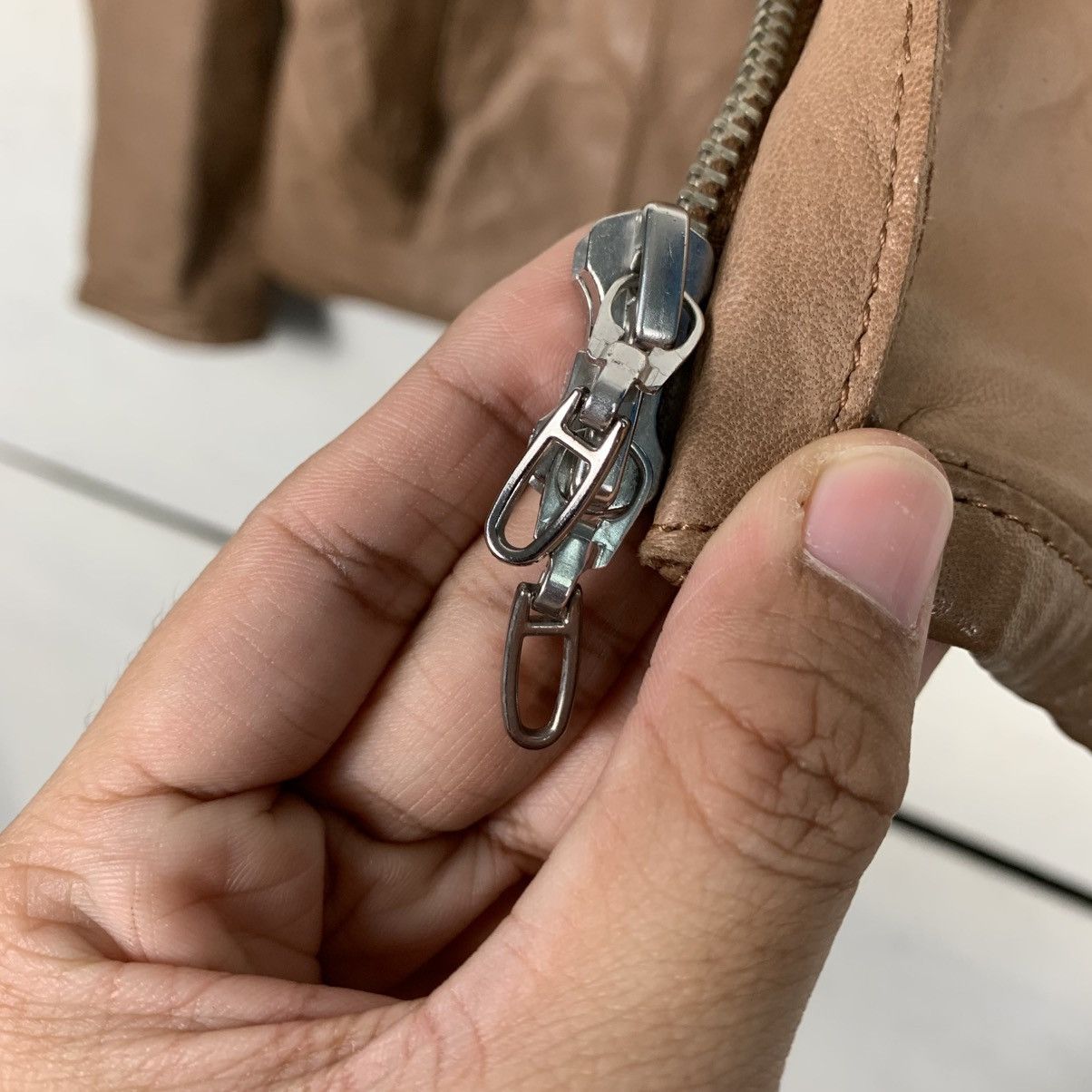 Beams Leather Jacket