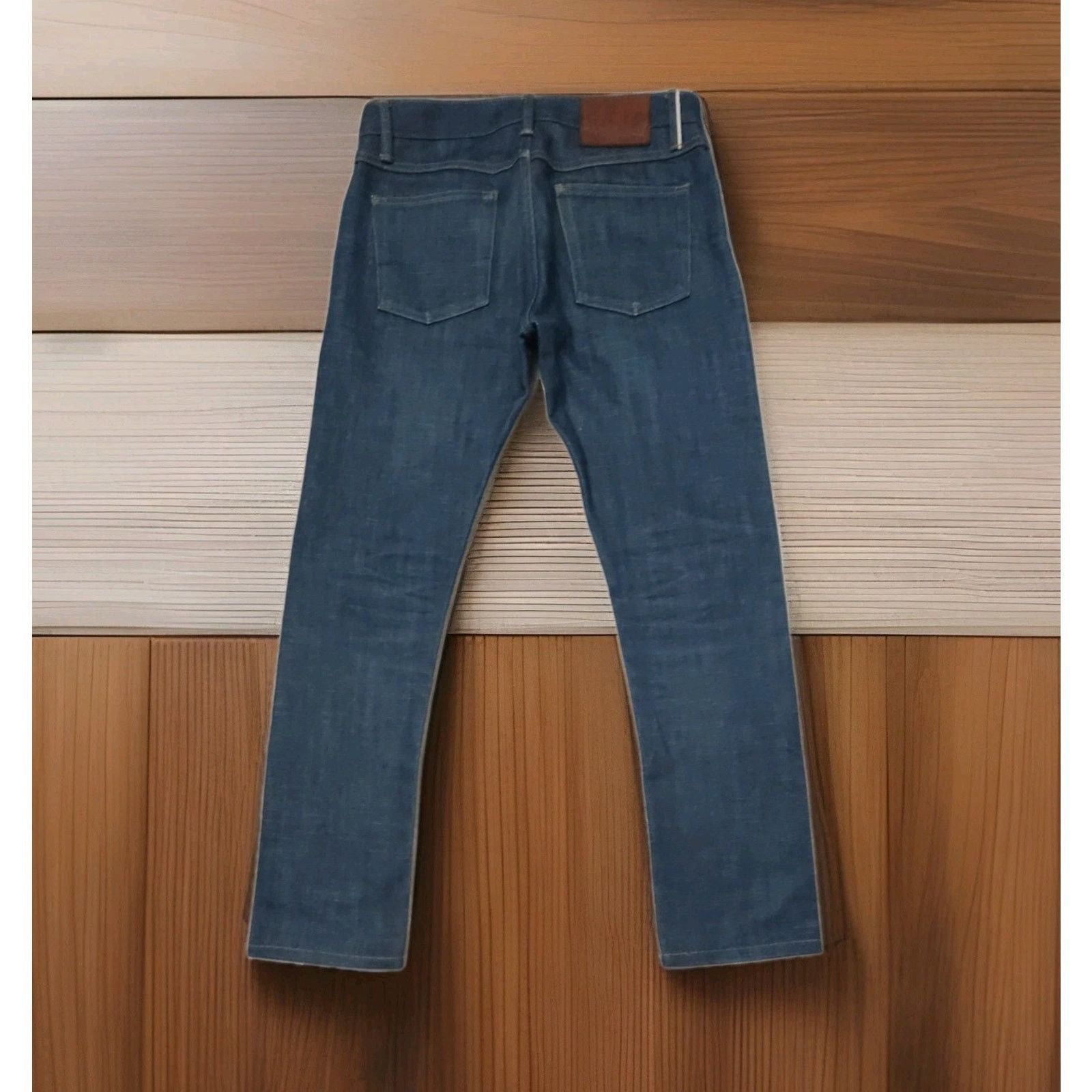 Gustin GUSTIN California Skinny Selvedge Indigo Denim Jeans 32×28 Size US 32 / EU 48 - 1 Thumbnail