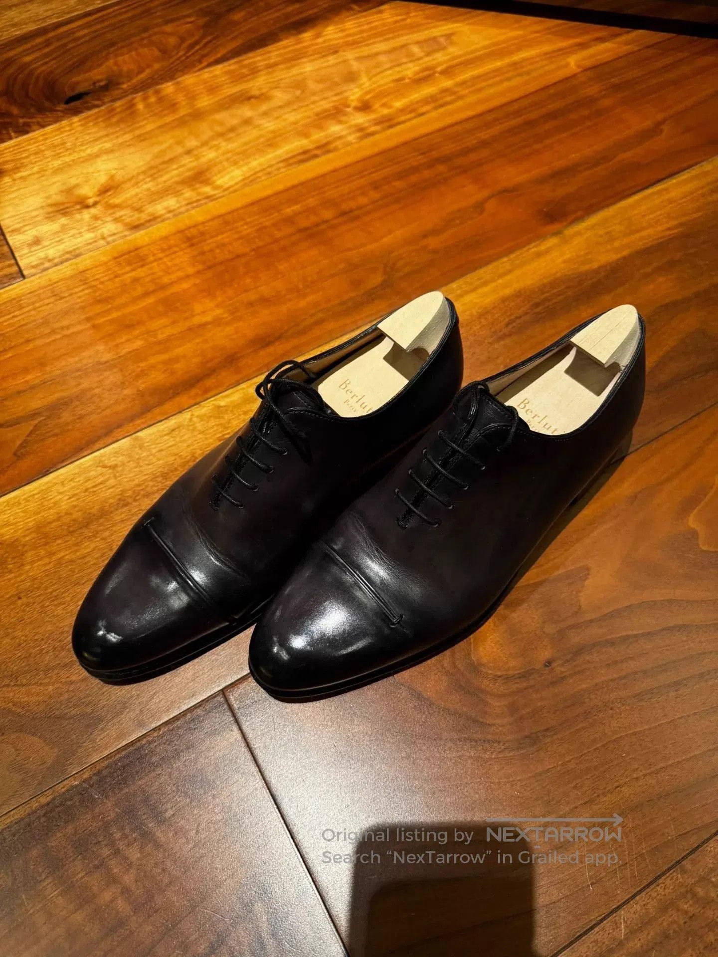 Berluti Black Formal Lace-Up Shoes Size 5.5. Size US 5.5 / EU 38 - 2 Thumbnail