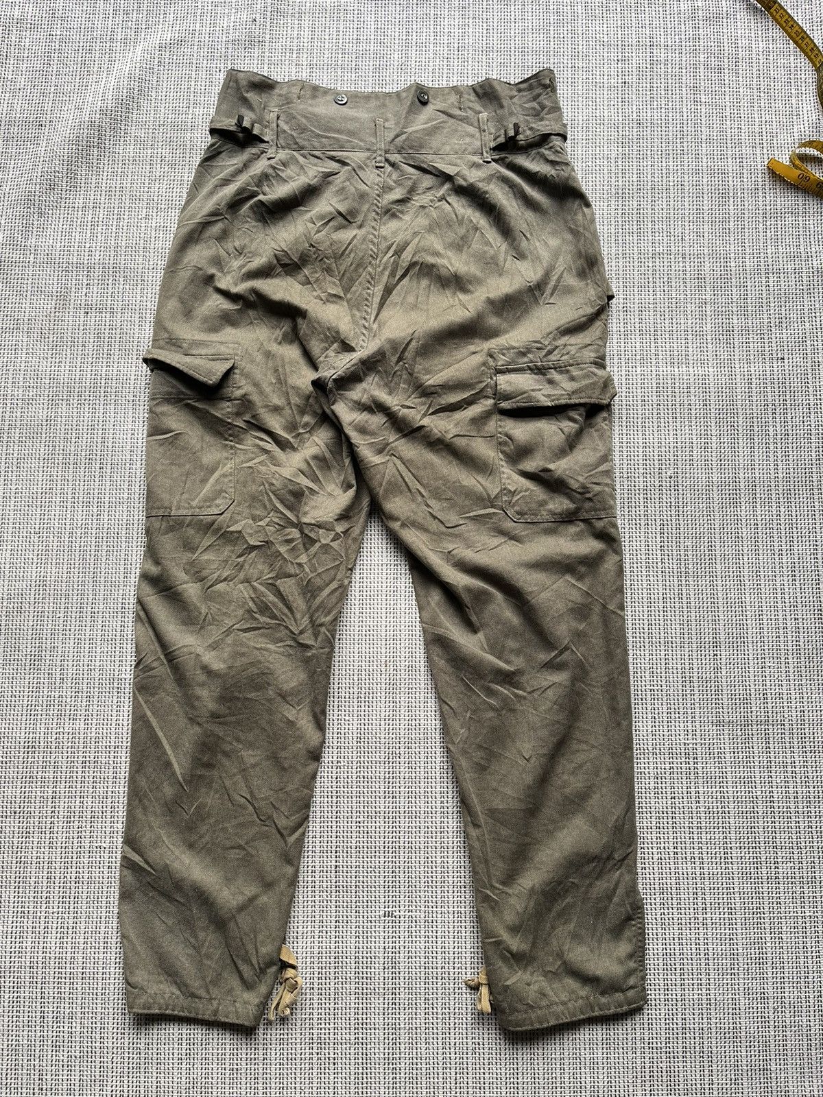 Vintage RARE 🔥 vintage Army pants double knee Czech military Size US 34 / EU 50 - 2 Thumbnail