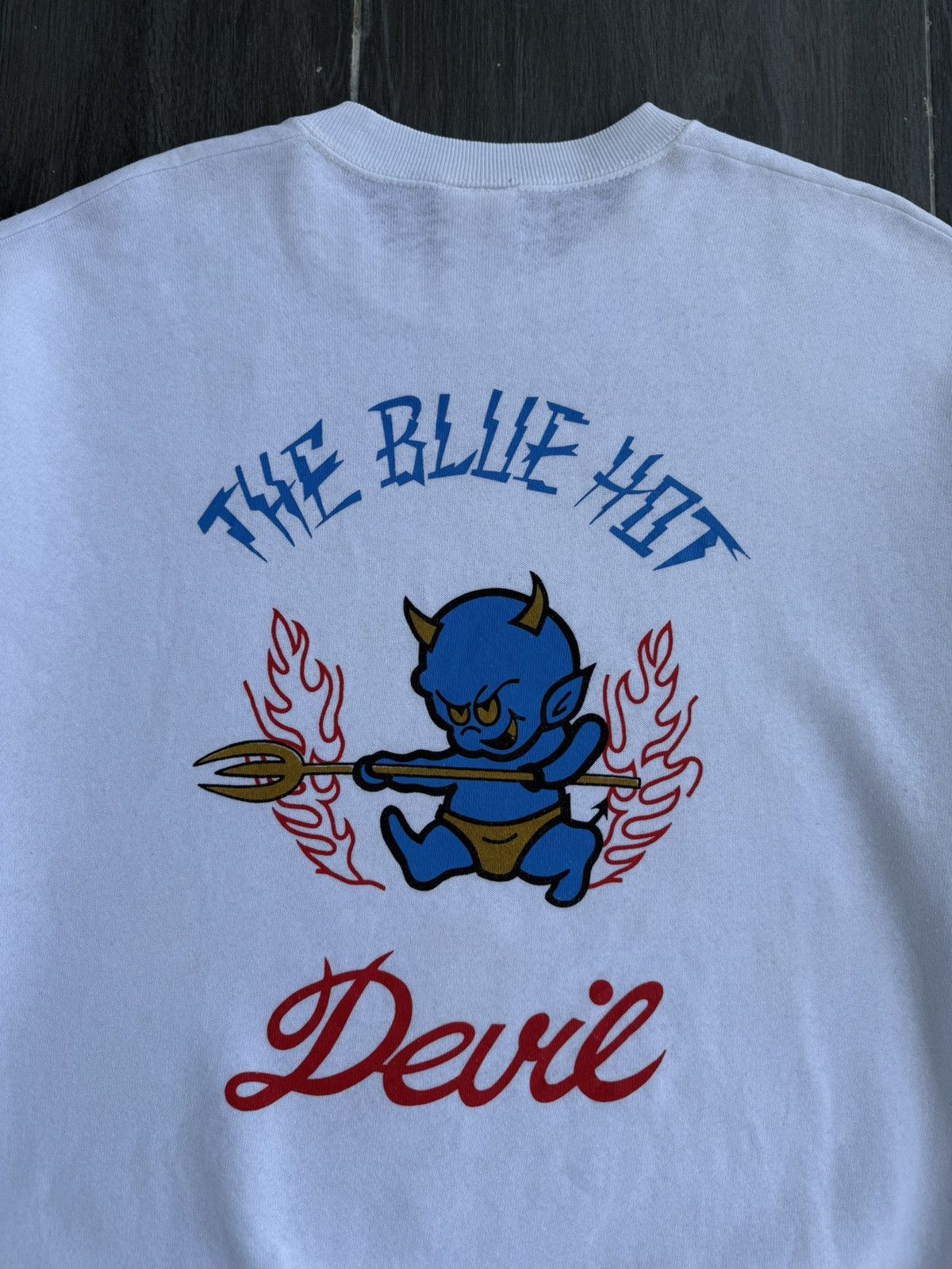 Dogtown 💥RARE💥 1990s DOGTOWN "The Blue Hot Devil" Skateboard Powell Size US L / EU 52-54 / 3 - 14 Thumbnail