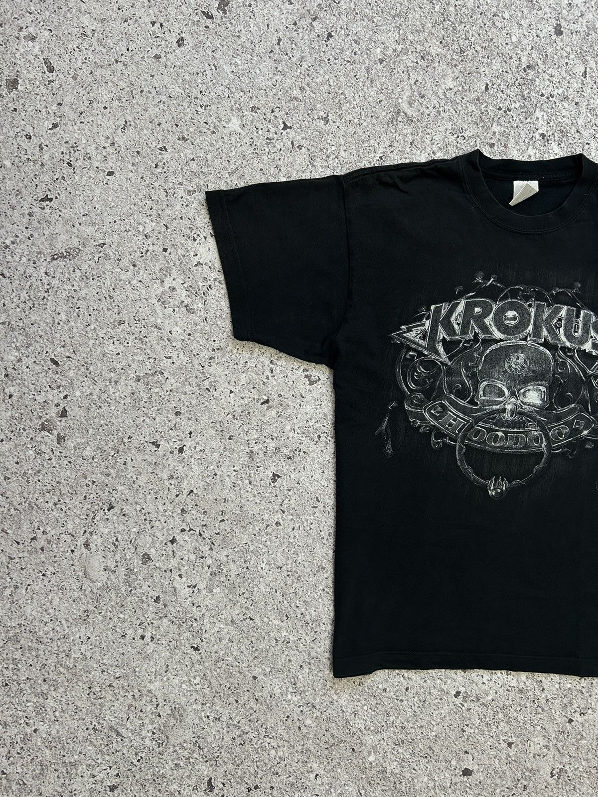 Band Tees × Vintage Vintage Krokus Hoodoo Tour 2010 Rock Band Retro T-Shirt Size US L / EU 52-54 / 3 - 4 Thumbnail