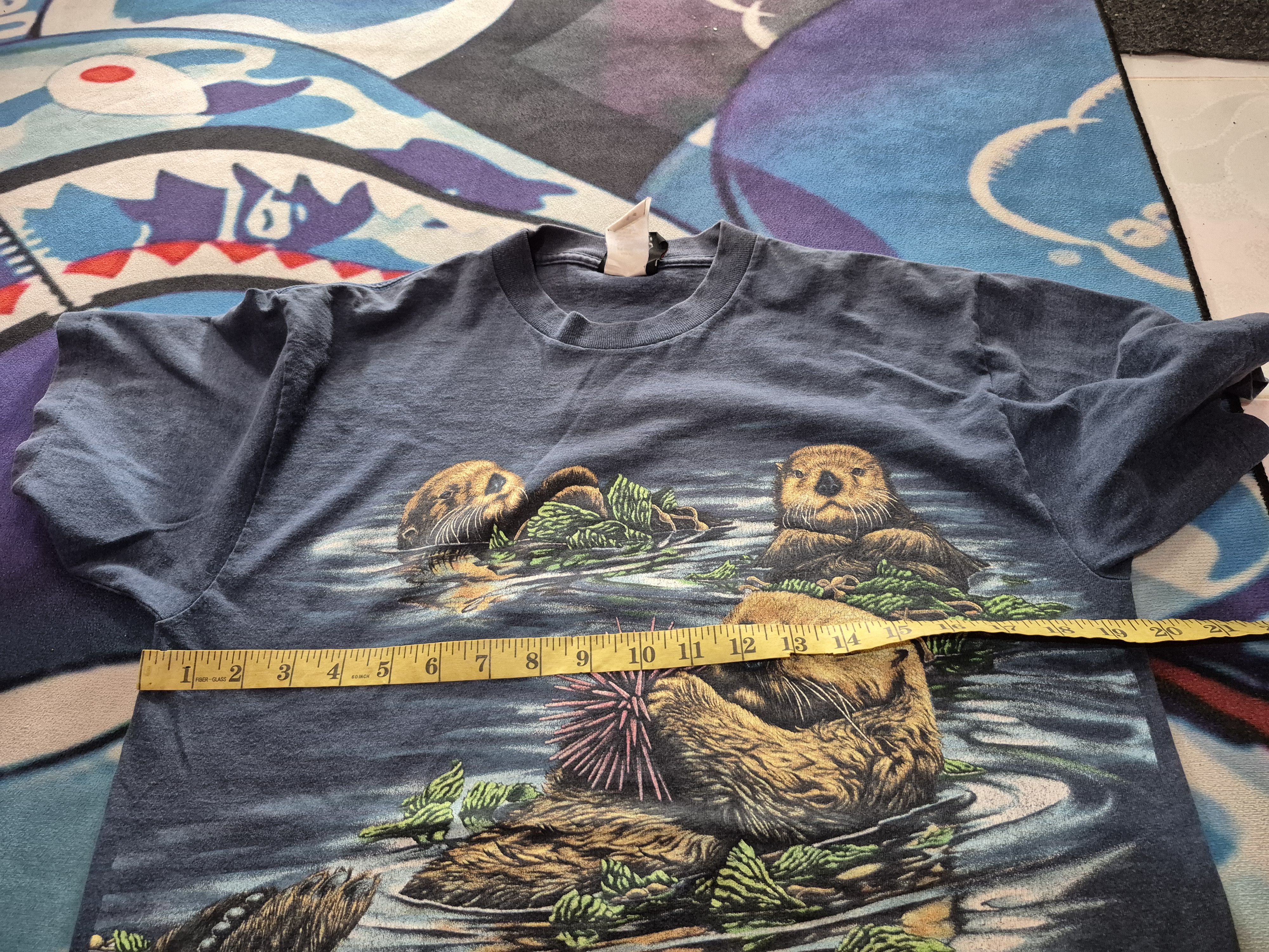 Habitat 🔥 Vintage 90s Habitat Fullprint Tee Size US M / EU 48-50 / 2 - 9 Thumbnail